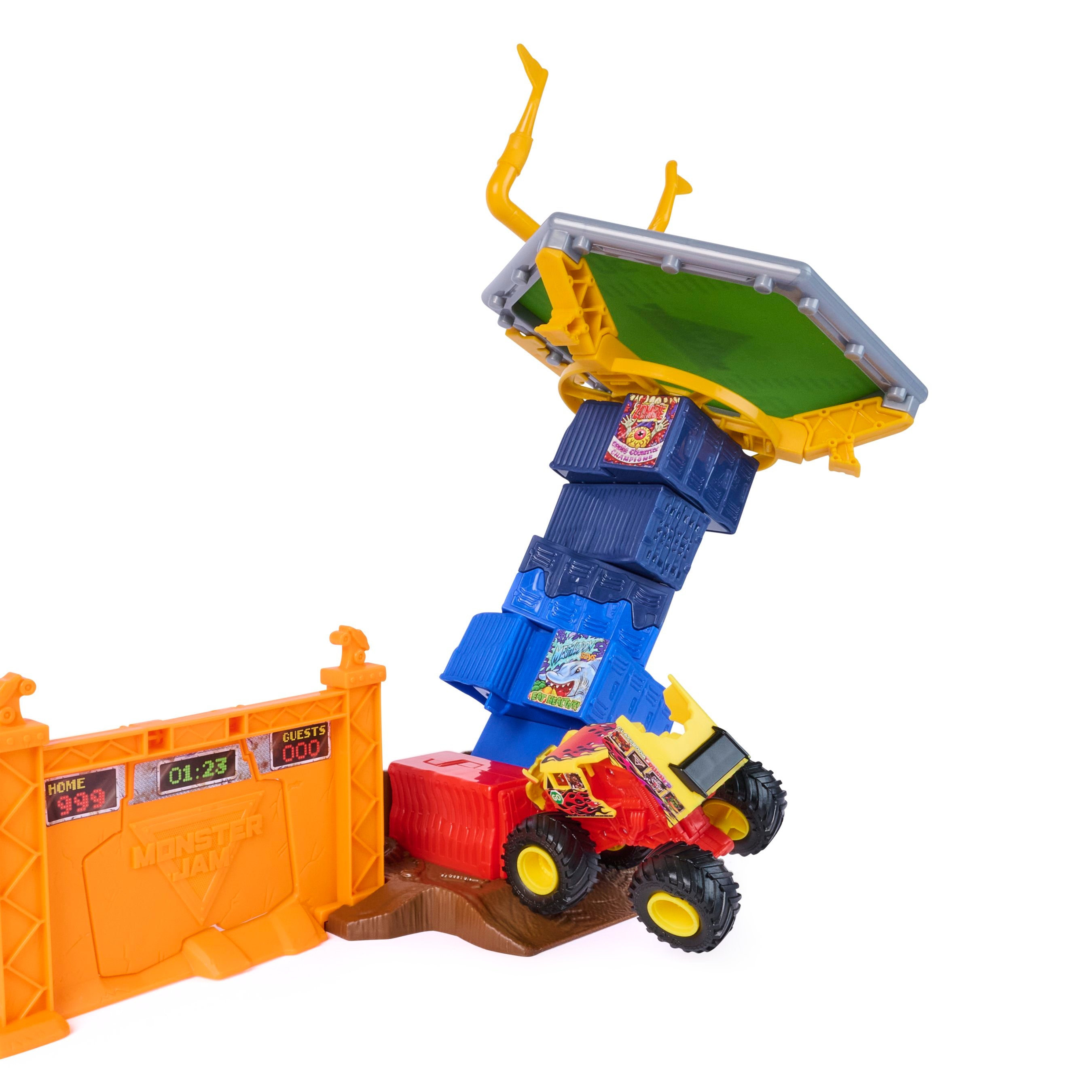 Monster Jam S&B Crash Course Playset
