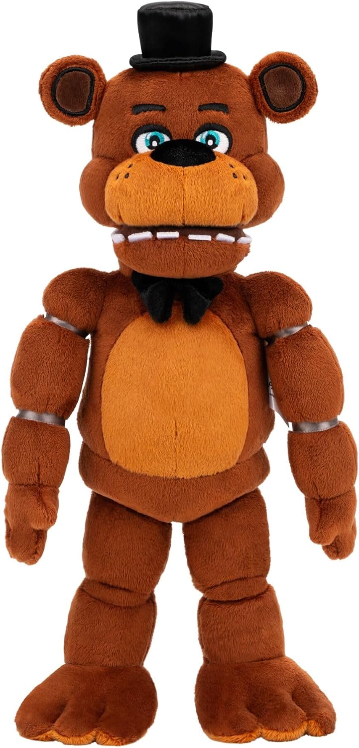 JAZWARE: FIVE NIGHTS AT FREDDY'S - CLASSIC FREDDY 16 INCH POSEABLE SOUND PLUSH