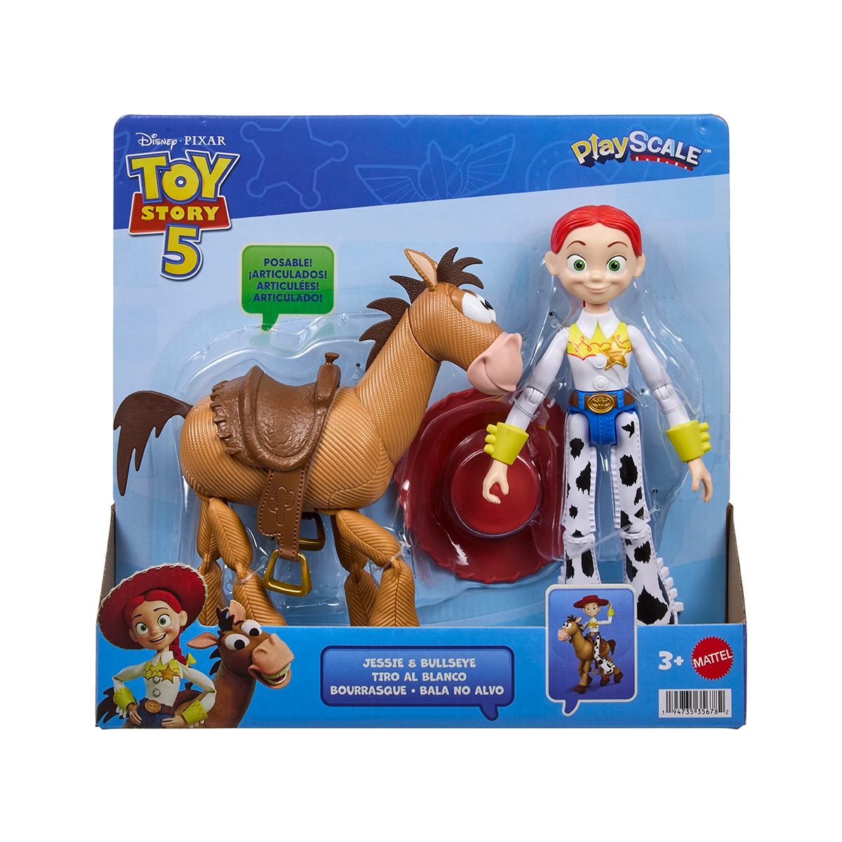 Disney and Pixar Toy Story 5 Core Scale 2pk Jessie / Bullseye