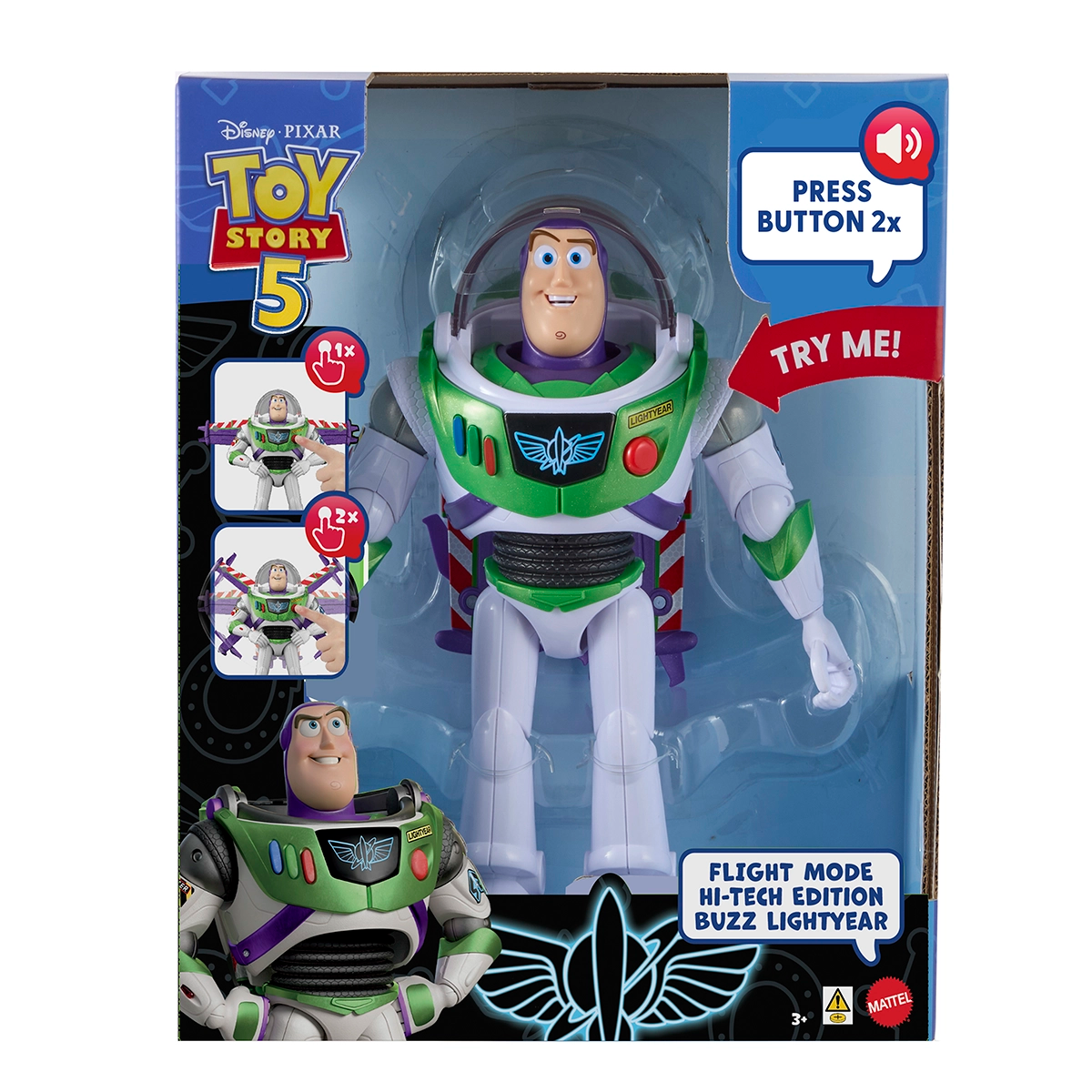 Disney and Pixar Toy Story 5 12" Feature Buzz