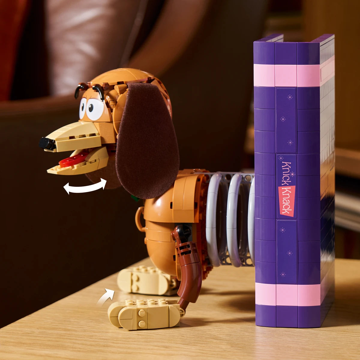 LEGO DISNEY PIXAR TOY STORY SLINKY DOG BOOKENDS V29 43301 18+