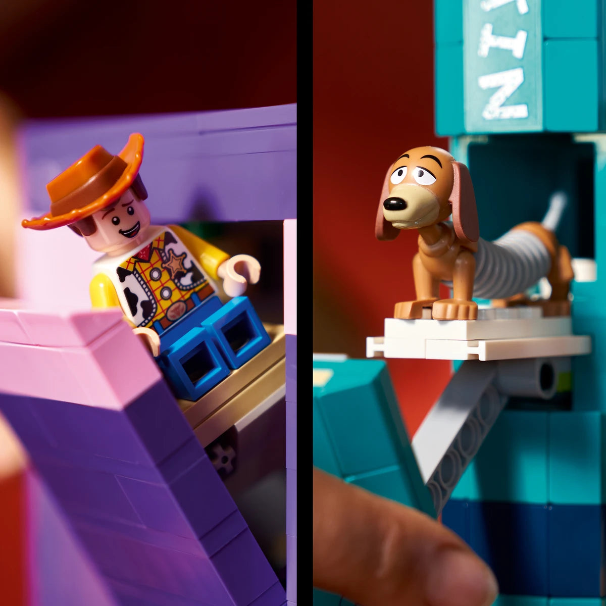 LEGO DISNEY PIXAR TOY STORY SLINKY DOG BOOKENDS V29 43301 18+