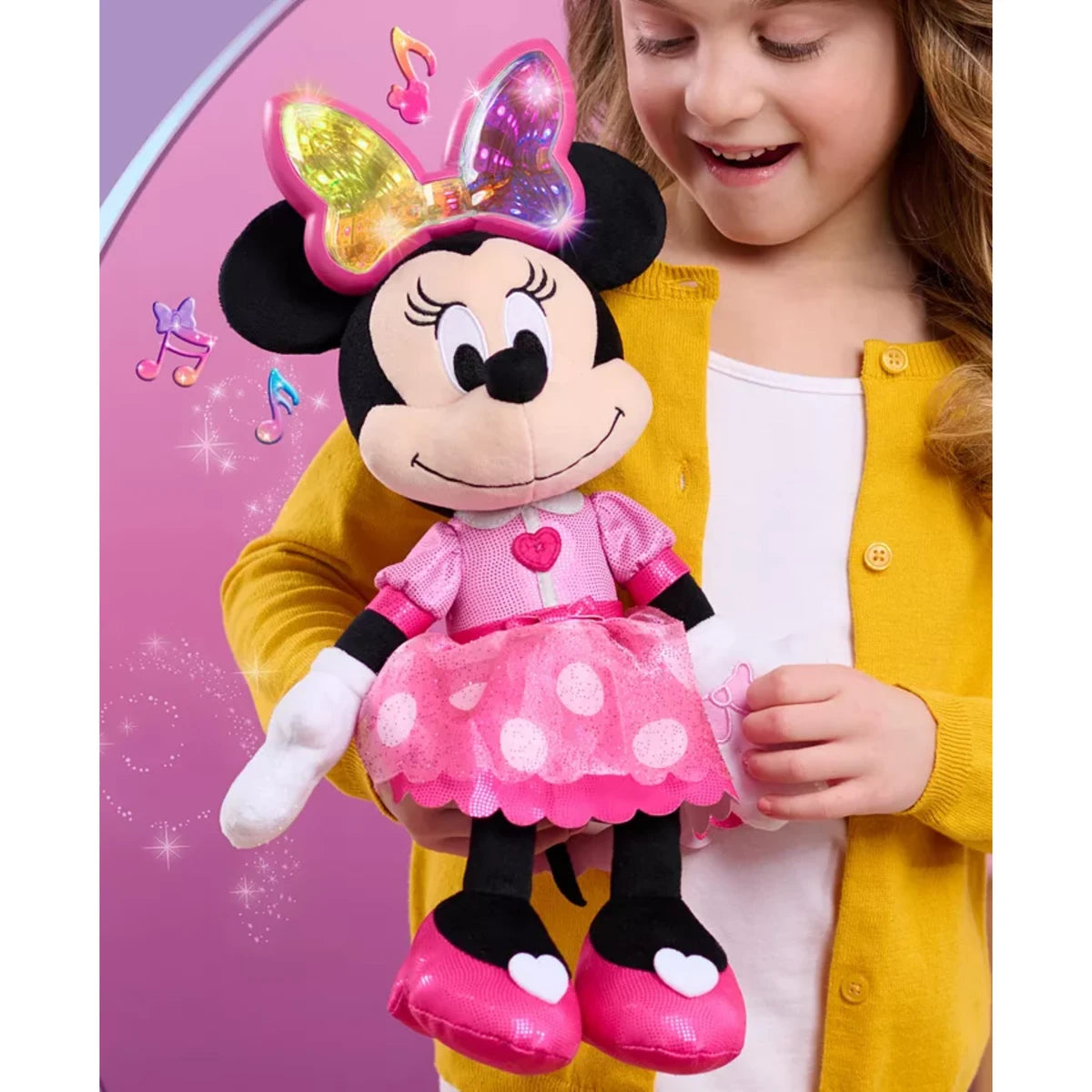 Minnie Mouse Colorfinity Feature Plush