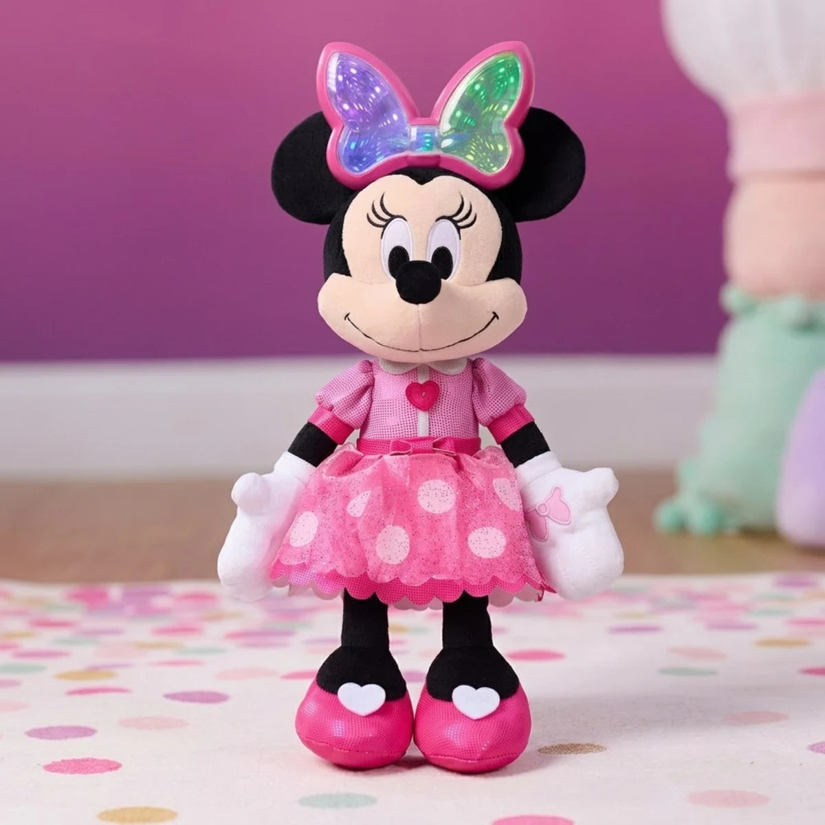 Minnie Mouse Colorfinity Feature Plush