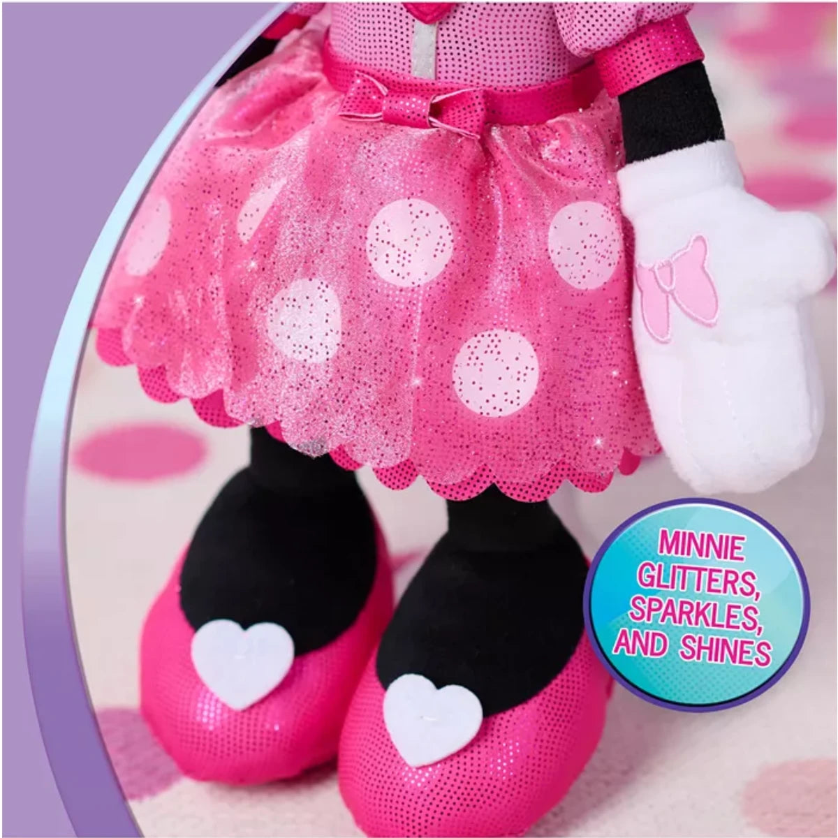 Minnie Mouse Colorfinity Feature Plush