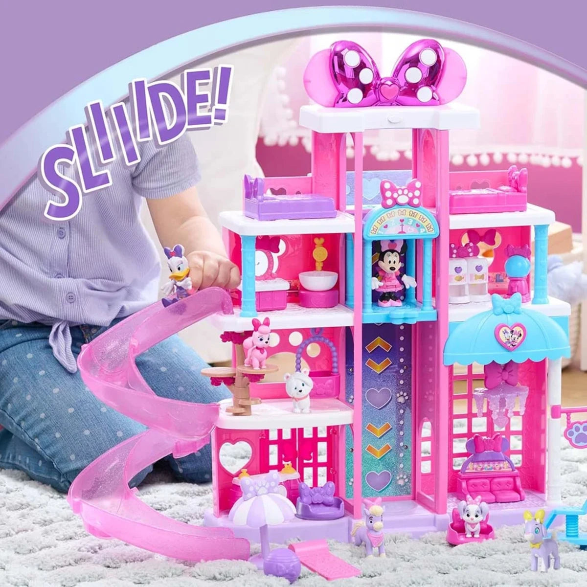 Disney Minnie Mouse Pet Hotel Playset