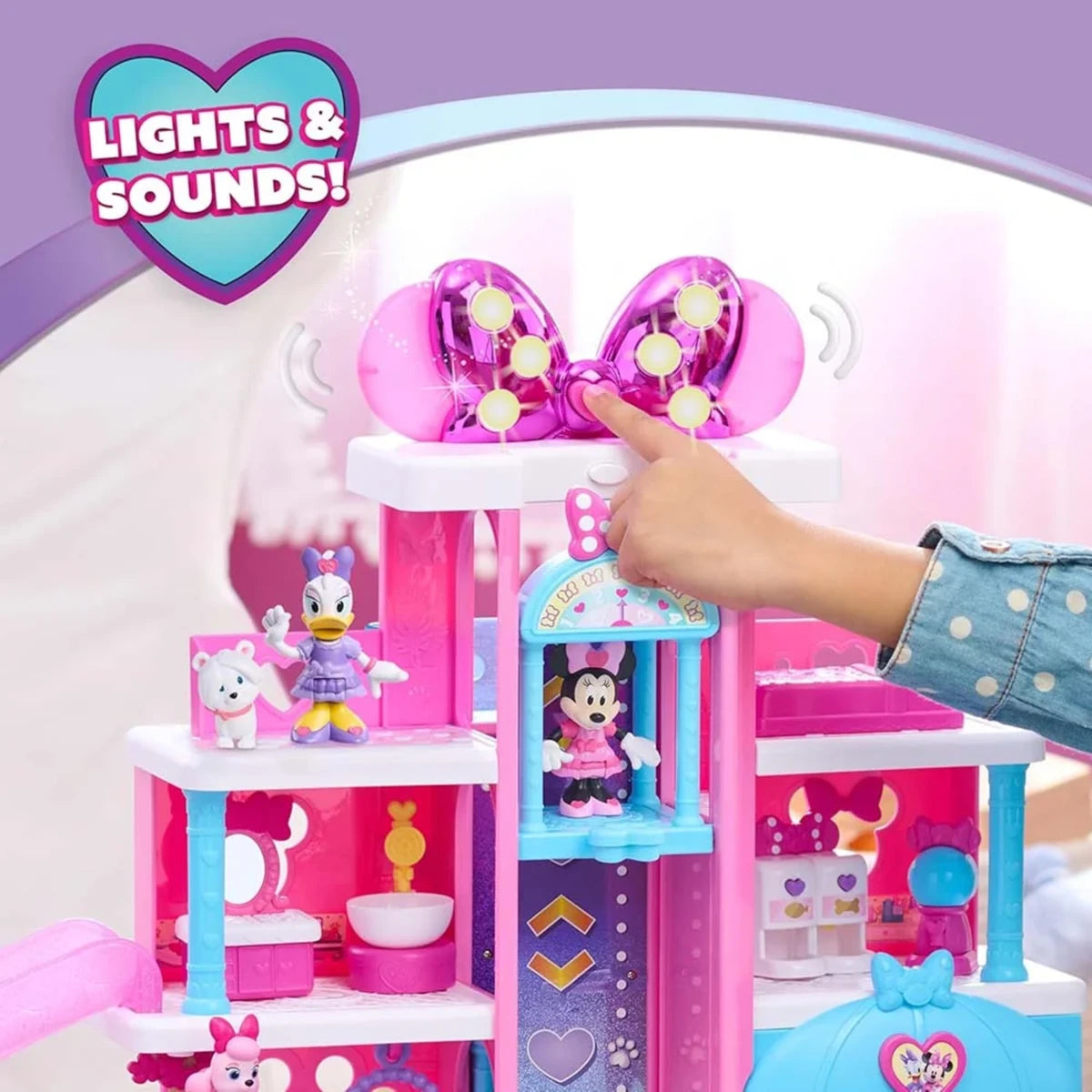 Disney Minnie Mouse Pet Hotel Playset
