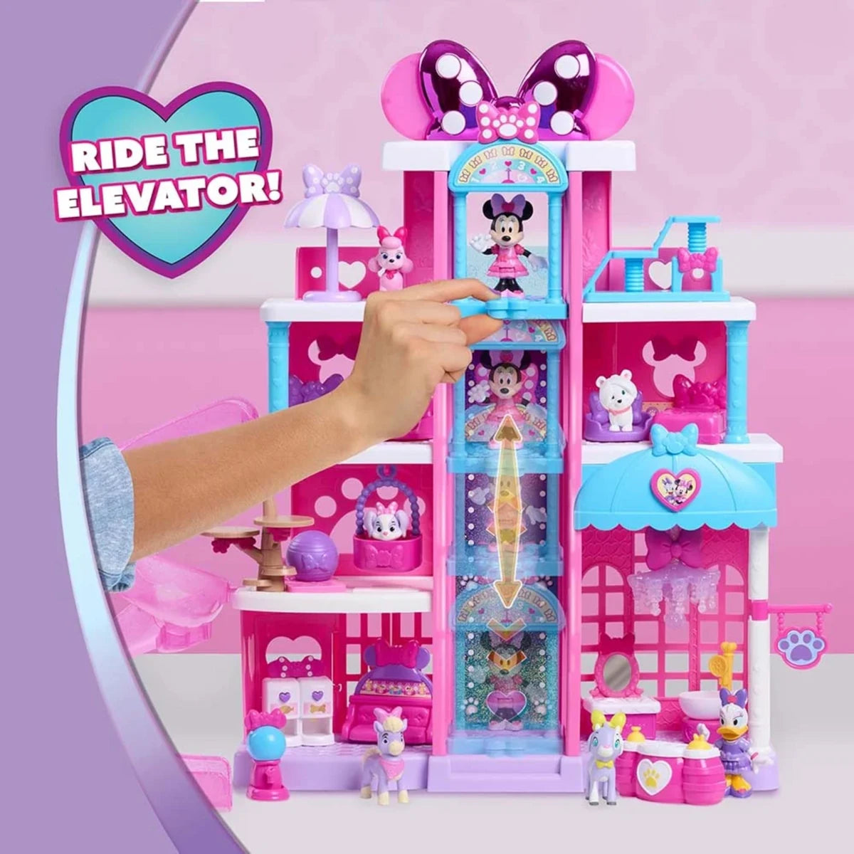 Disney Minnie Mouse Pet Hotel Playset