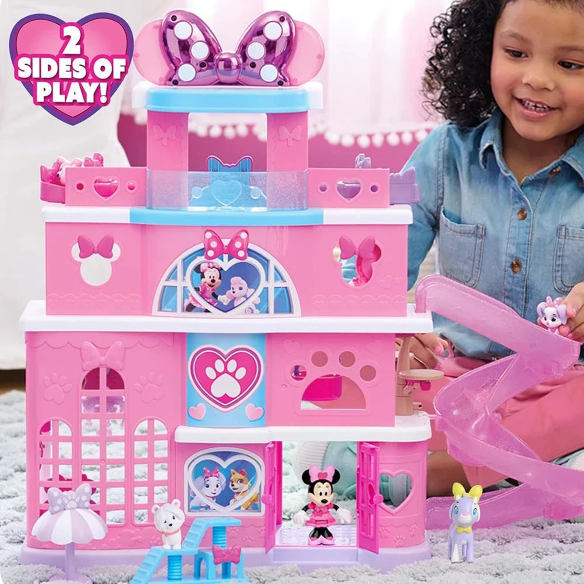 Disney Minnie Mouse Pet Hotel Playset