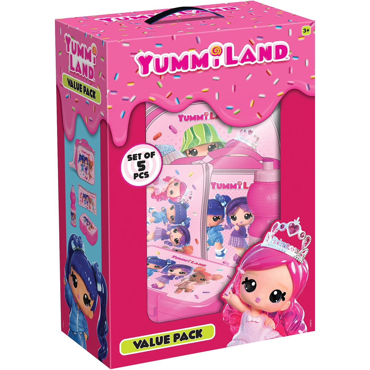 YUMMI LAND 5 IN 1 VALUE PACK (16" TROLLEY BAG)