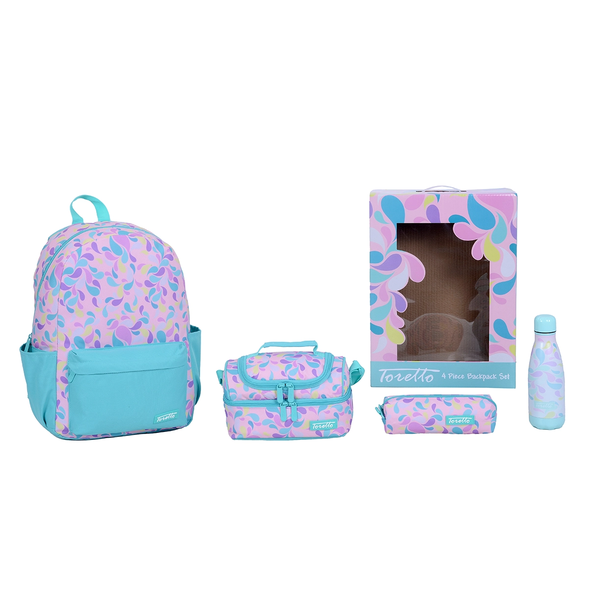 TORETTO 4 PCS BACKPACK SET M2214