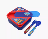 Paw Patrol Lunch Box With Cutlery