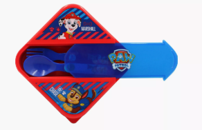 Paw Patrol Lunch Box With Cutlery