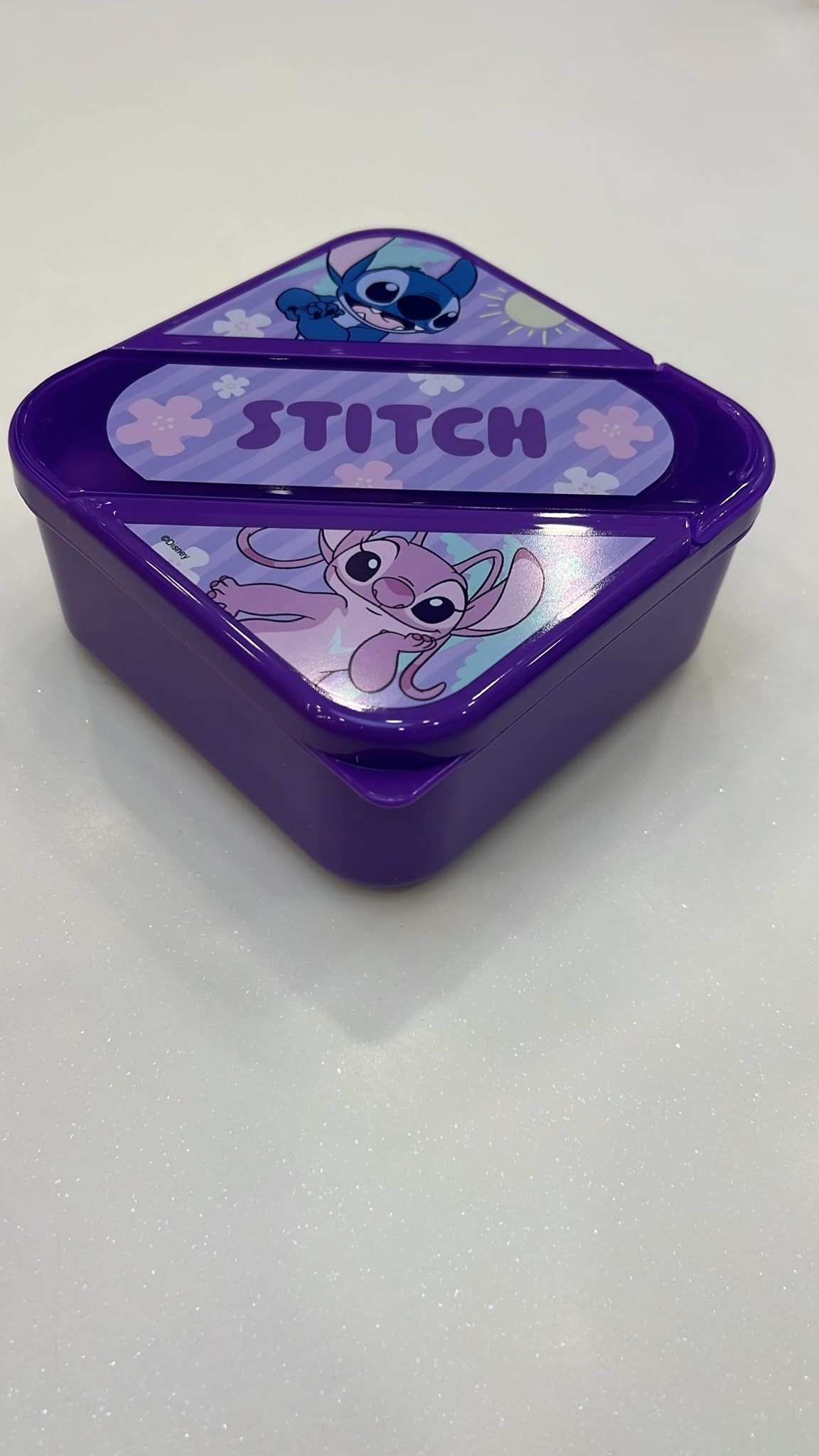 Stitch  Lunch Box With Cutlery