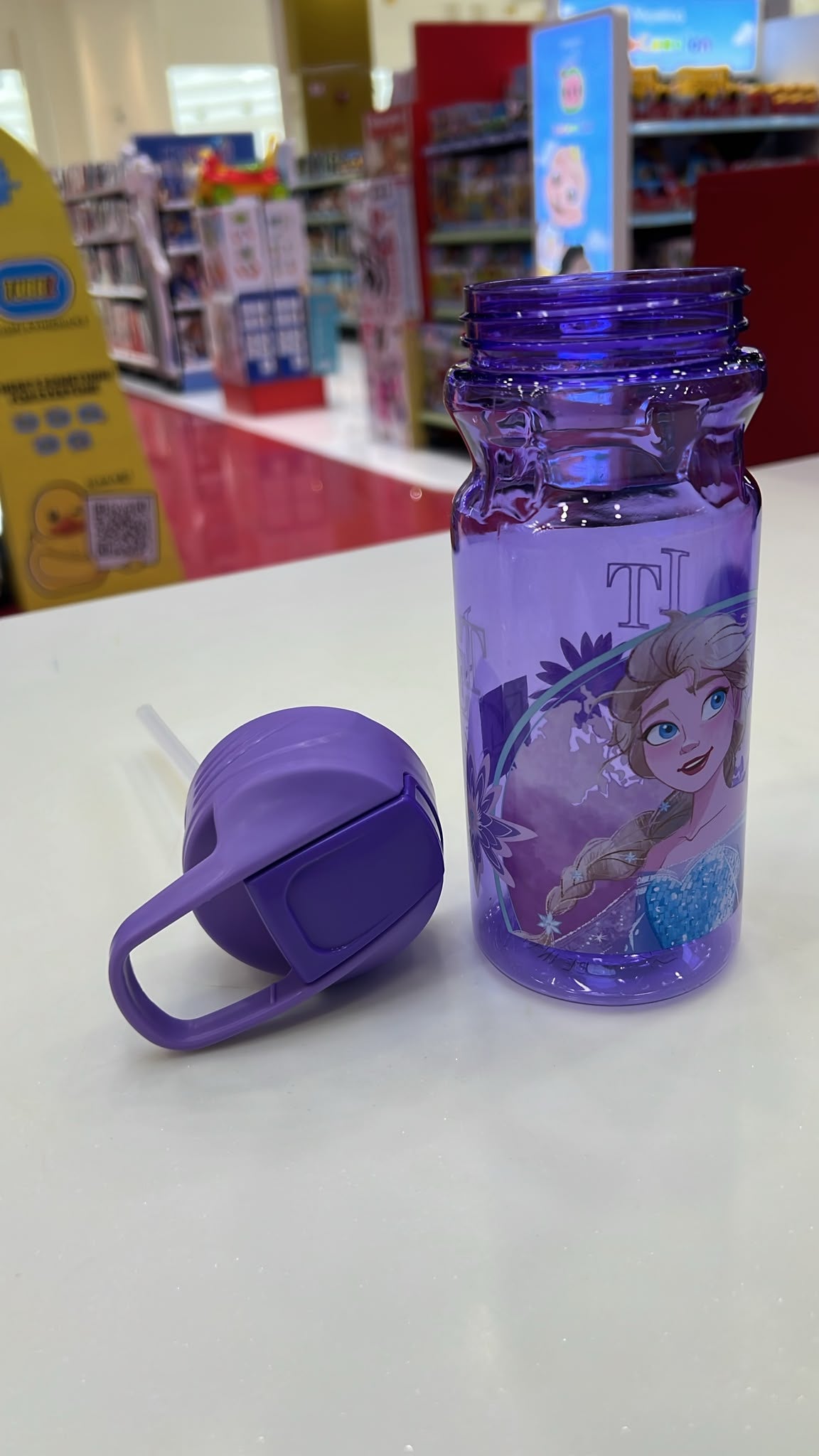 Frozen Square Water Bottle