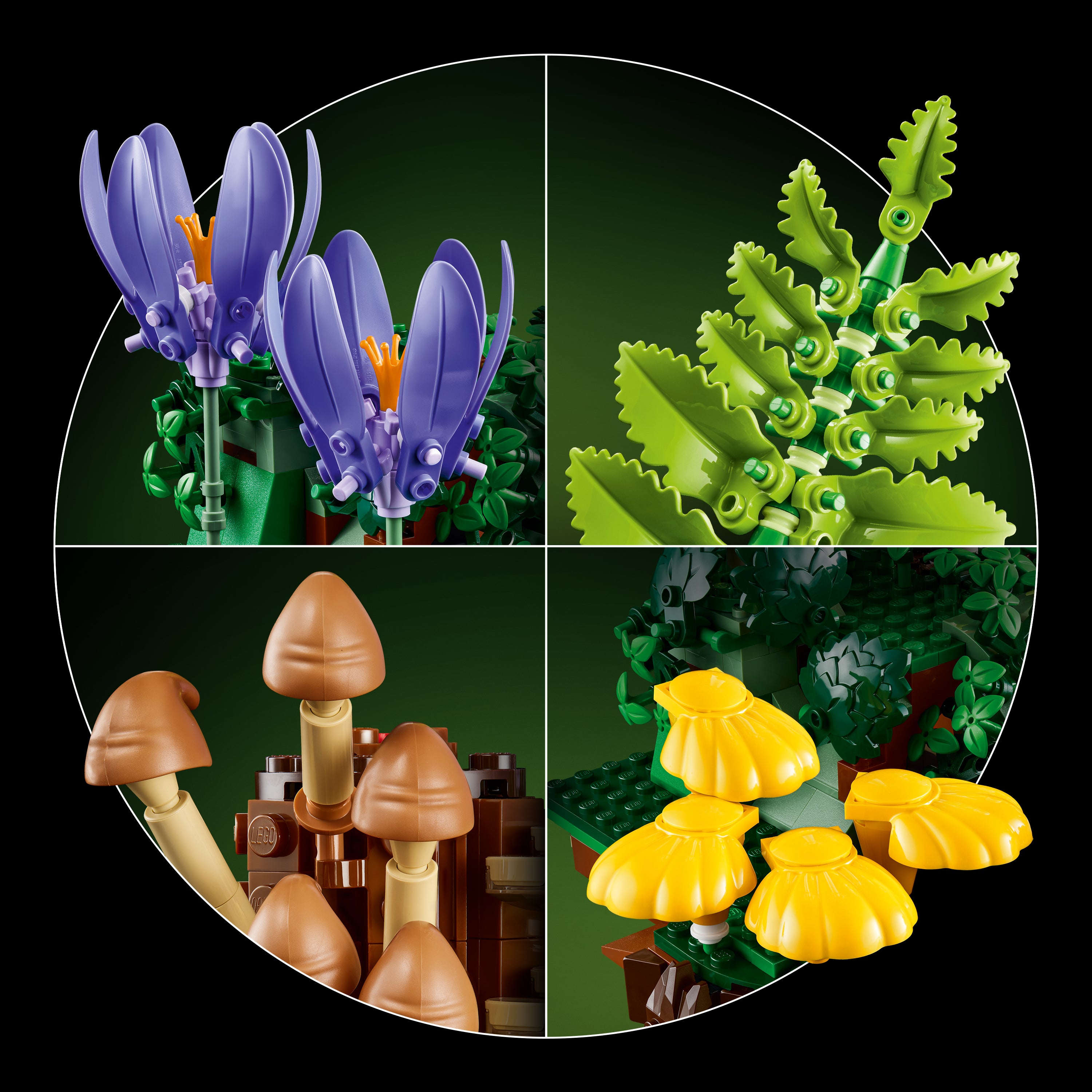 LEGO Botanicals 11505 Woodland Mushrooms V29 18+