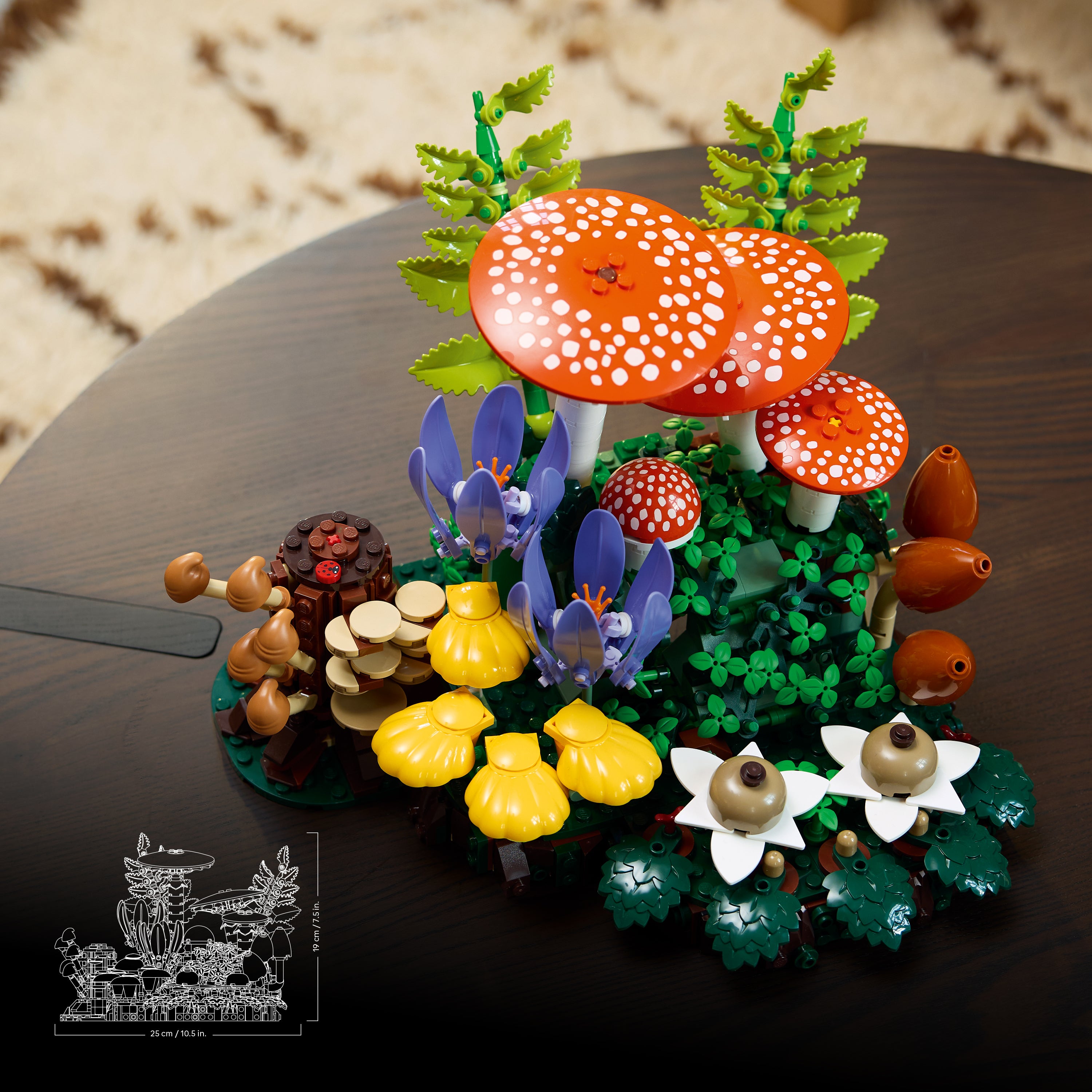 LEGO Botanicals 11505 Woodland Mushrooms V29 18+