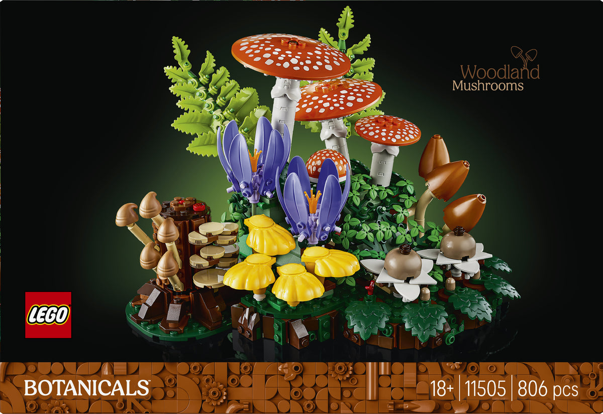 LEGO Botanicals 11505 Woodland Mushrooms V29 18+