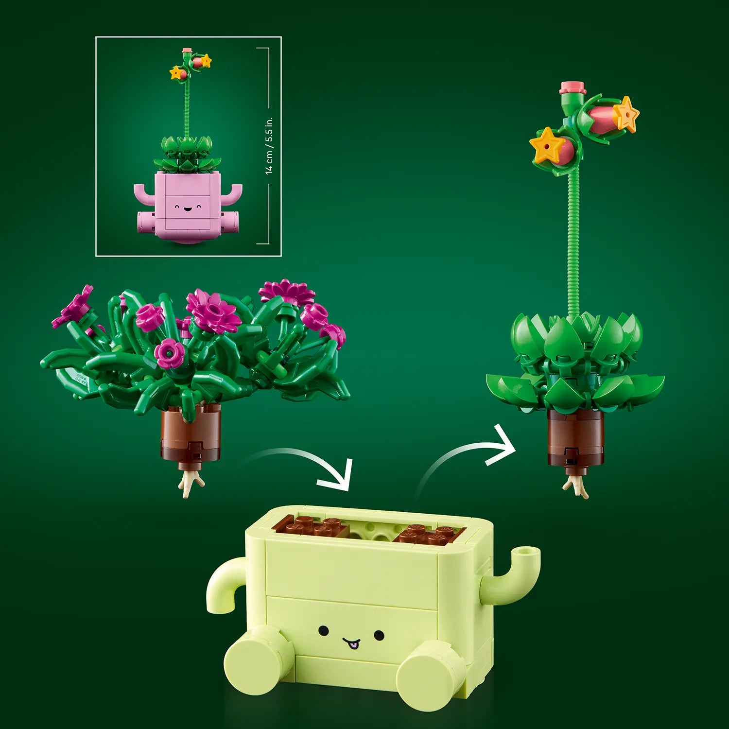 Lego Botanicals 11506 Rocking Plants 9+
