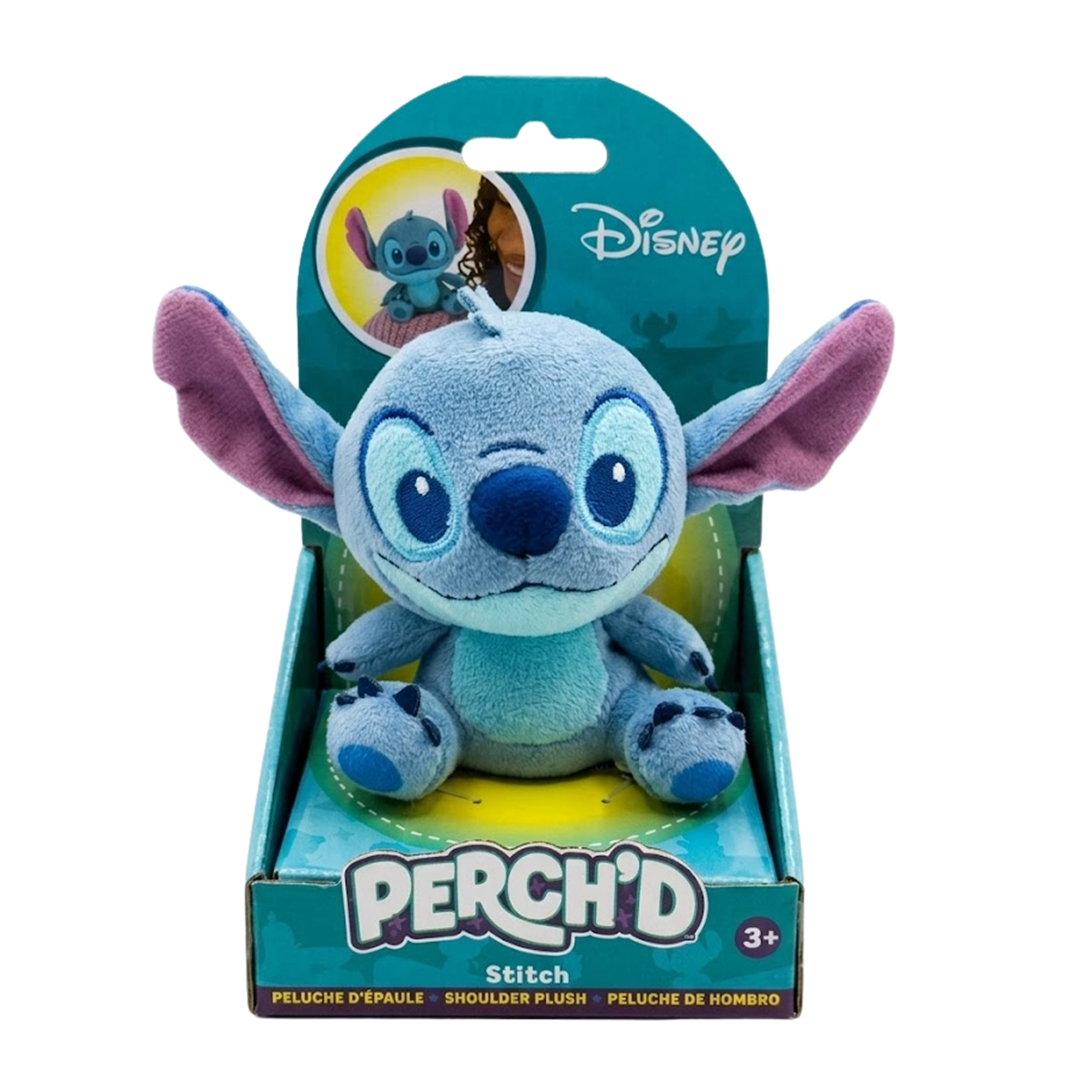Disney Classics Perch'd Shoulder Plush  - Stitch