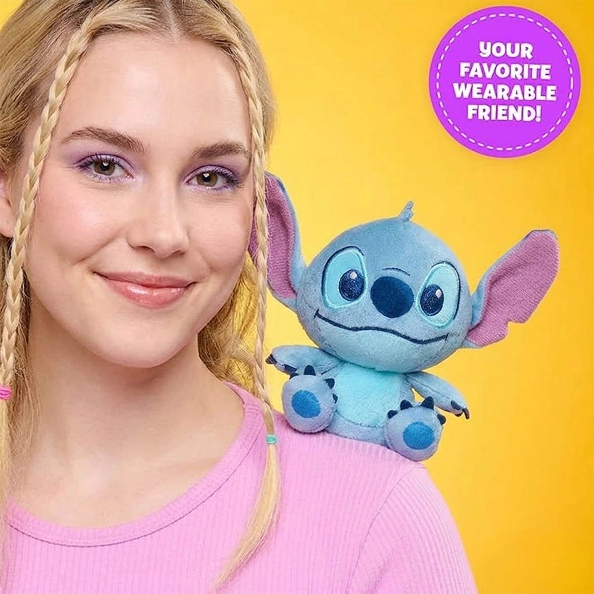 Disney Classics Perch'd Shoulder Plush  - Stitch
