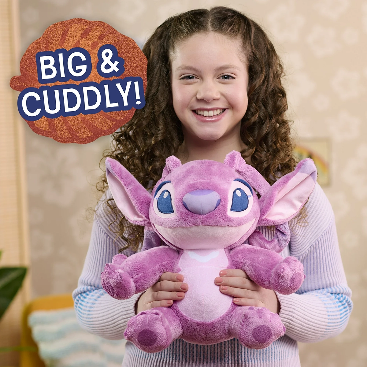 Stitch Fuzzy Large Plush - Angel