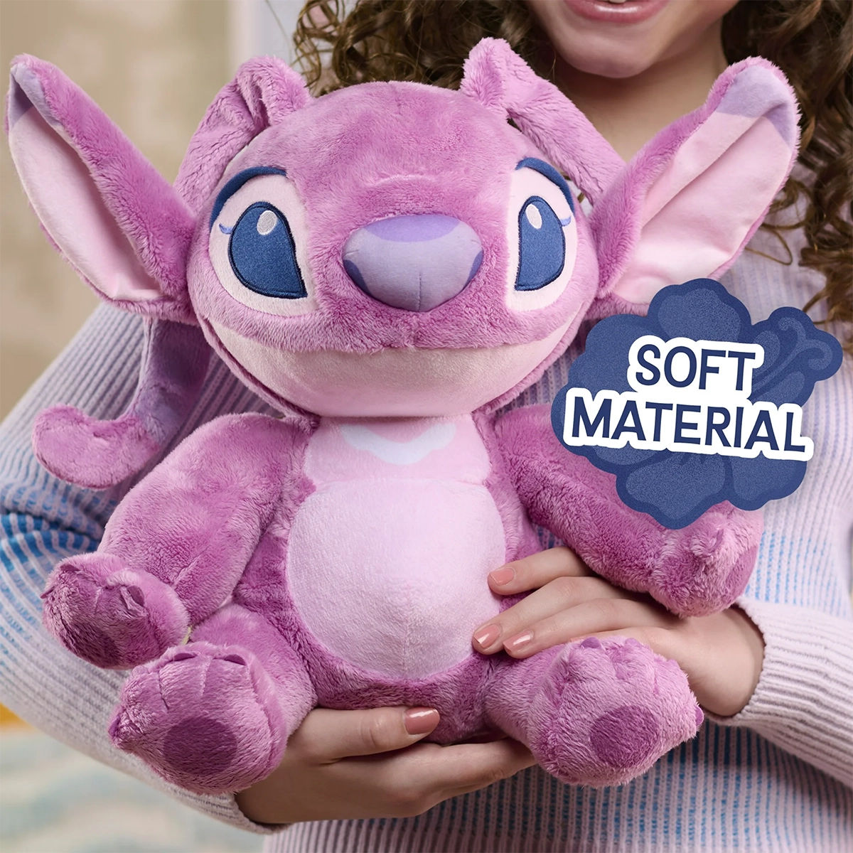 Stitch Fuzzy Large Plush - Angel