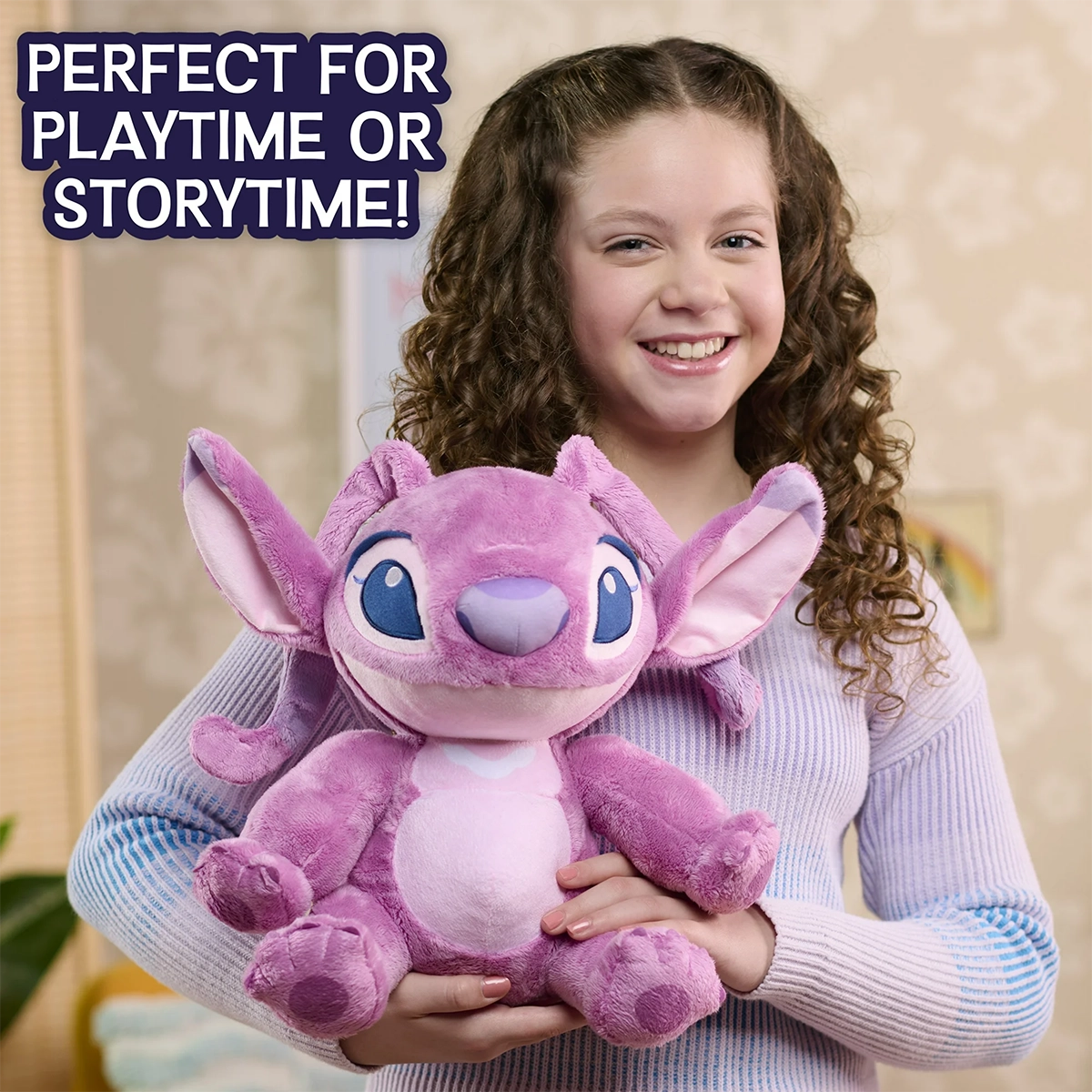 Stitch Fuzzy Large Plush - Angel