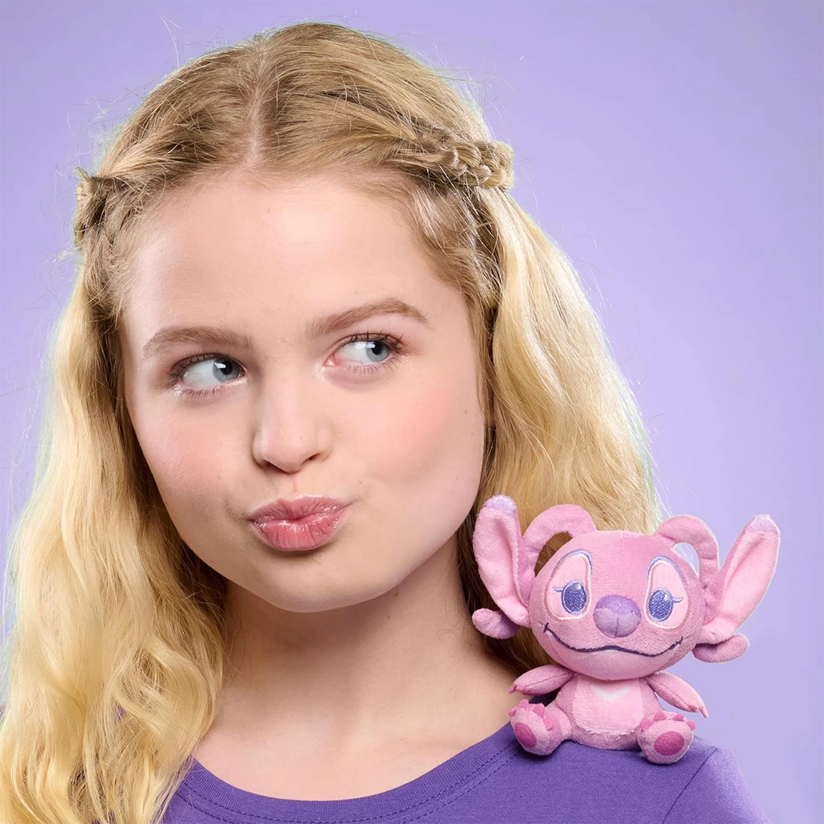 Stitch Perch'd Shoulder Plush - Angel