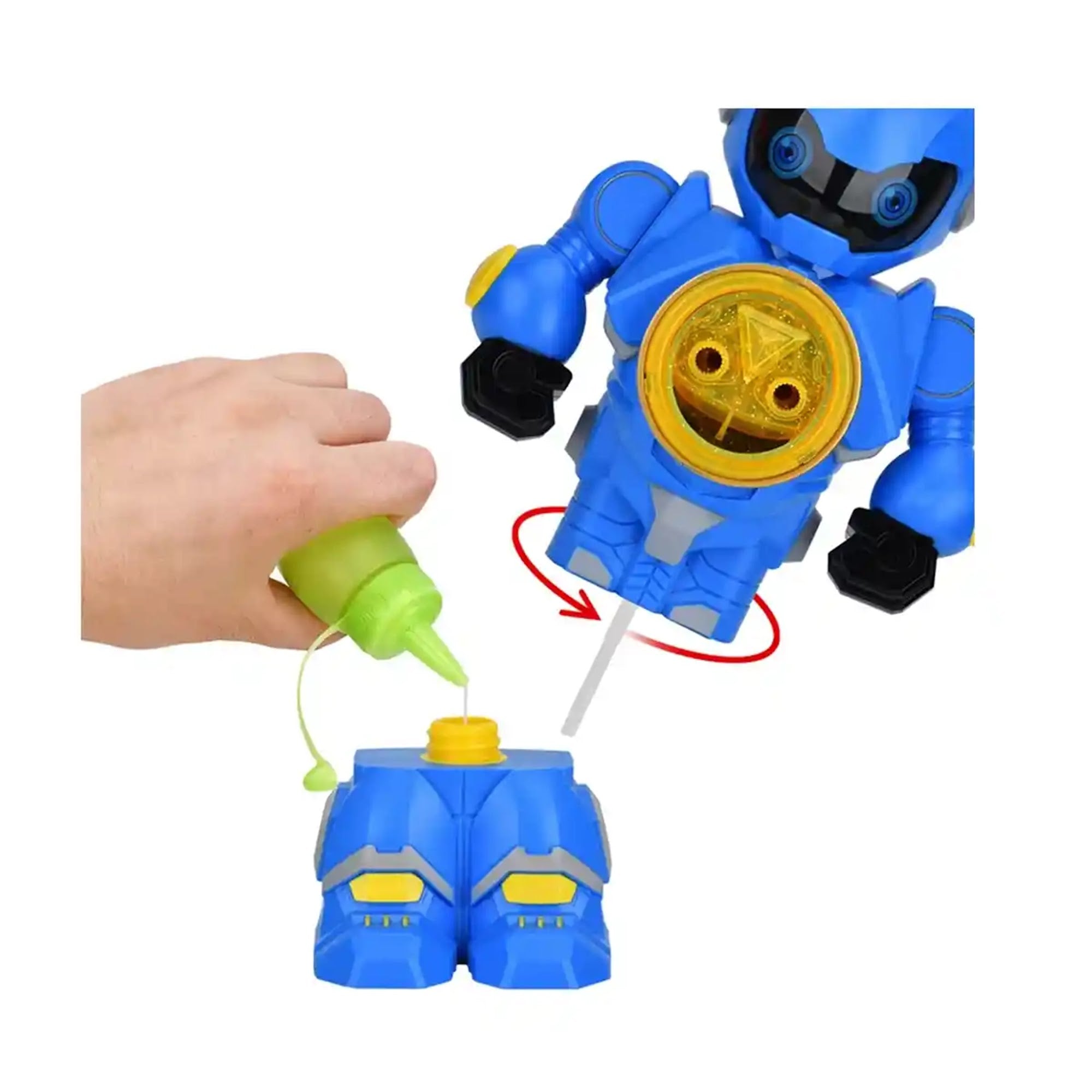 B/O ROBOT BUBBLE MACHINE - Kiddy Zone