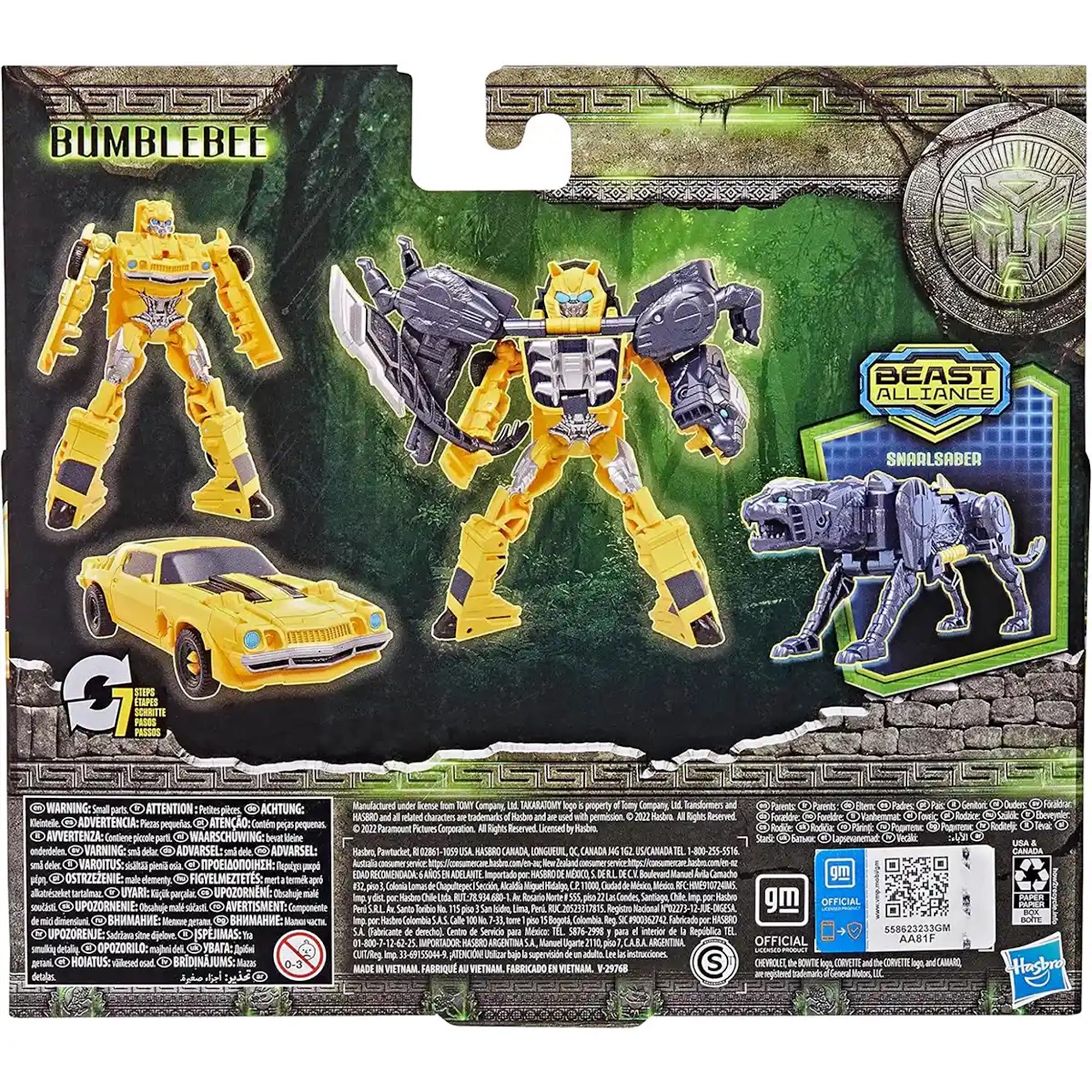 TRA MV7 - Movie Figure - Beast Combiner 2 Pack - Bumblebee
