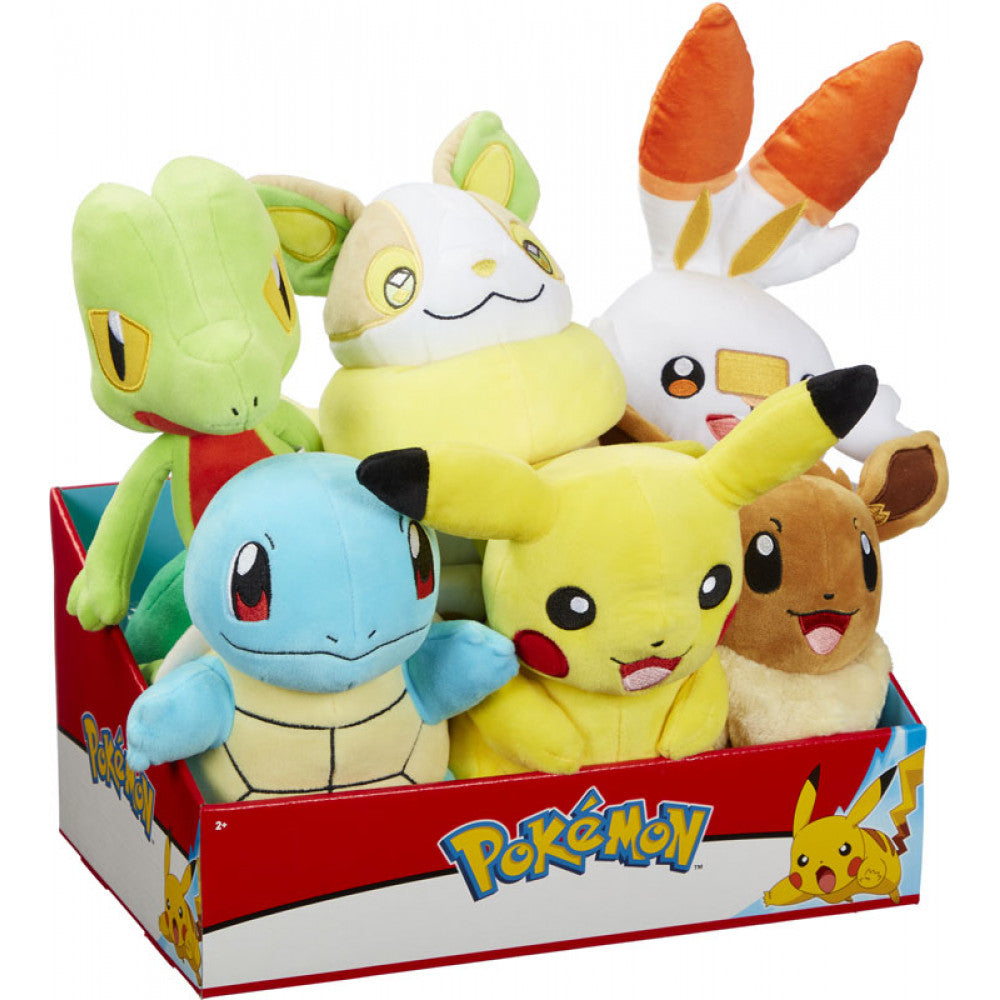 POKEMON PLUSH ASST 8IN CDU6 WOC - Kiddy Zone