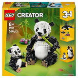 LEGO Creator Wild Animals: Panda Family 31165 - Kiddy Zone