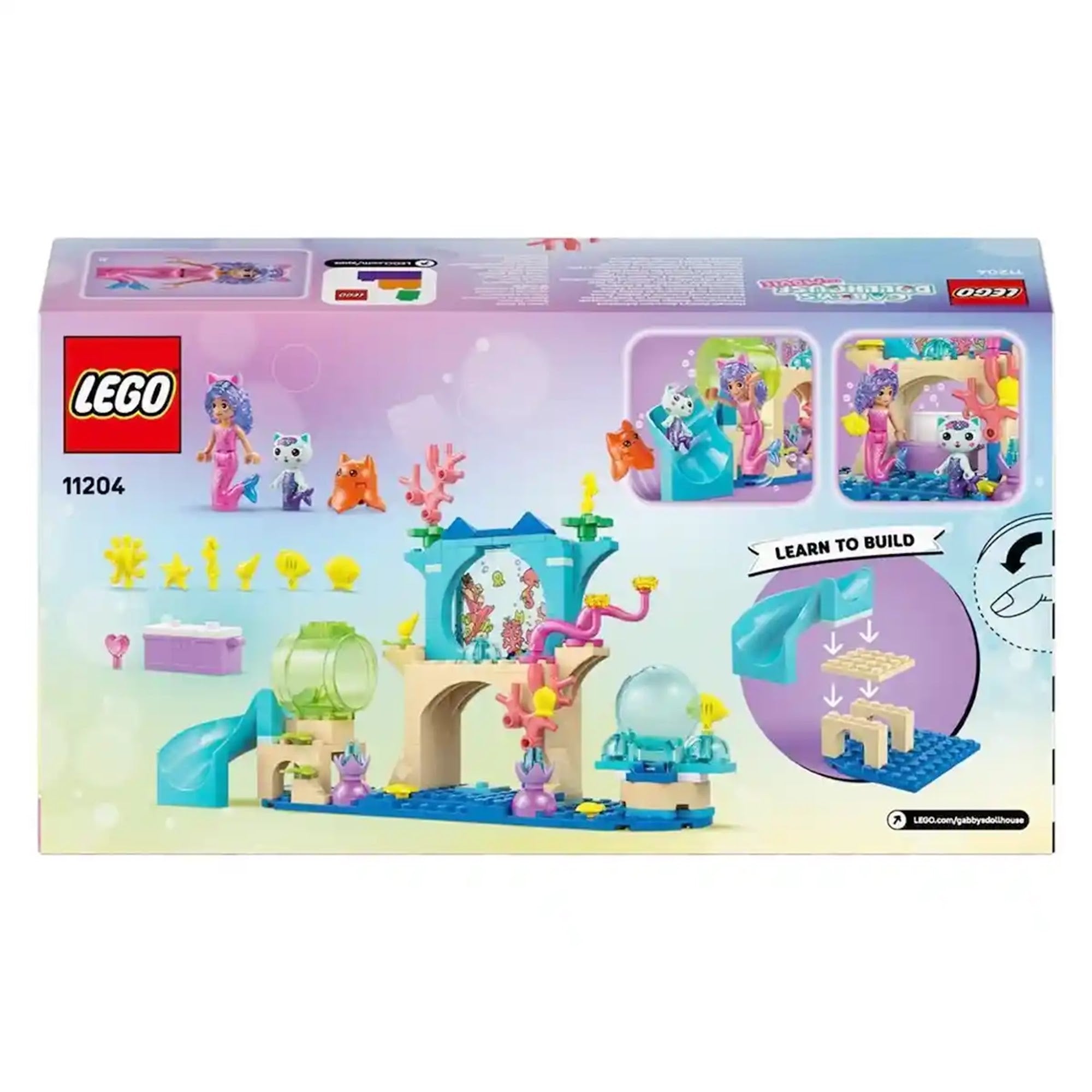 LEGO Gabby's Dollhouse 11204 Mermaid Gabby's Aquarium Adventure - Kiddy Zone