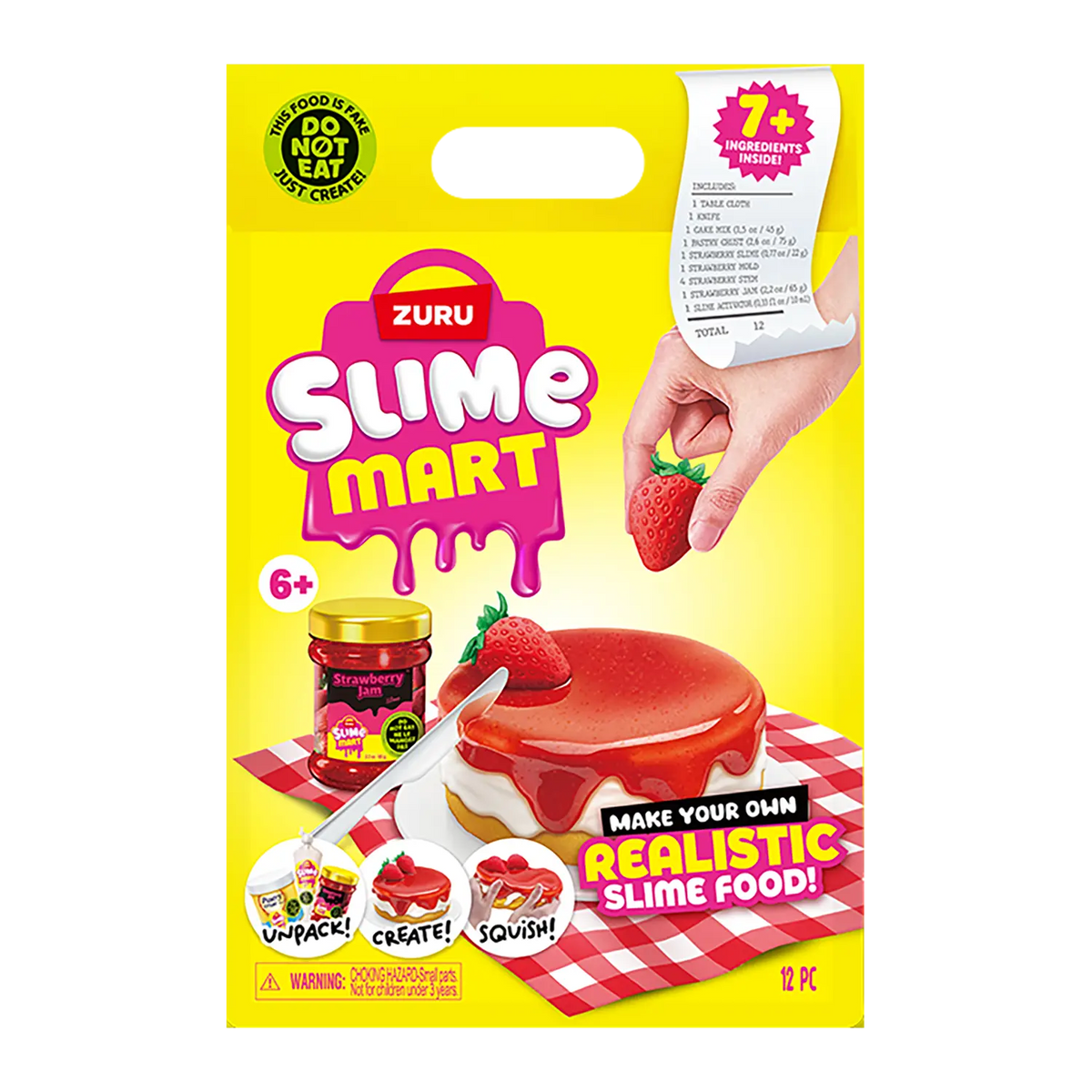 Slime Mart Small Shopping Bag – Strawberry Cheesecake (Series 1)