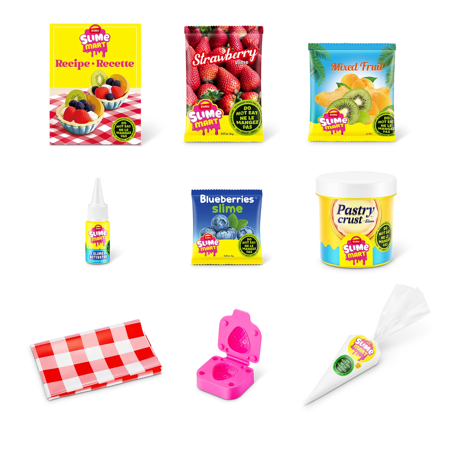 Slime Mart Small Shopping Bag – Fruit Tart (Series 1)