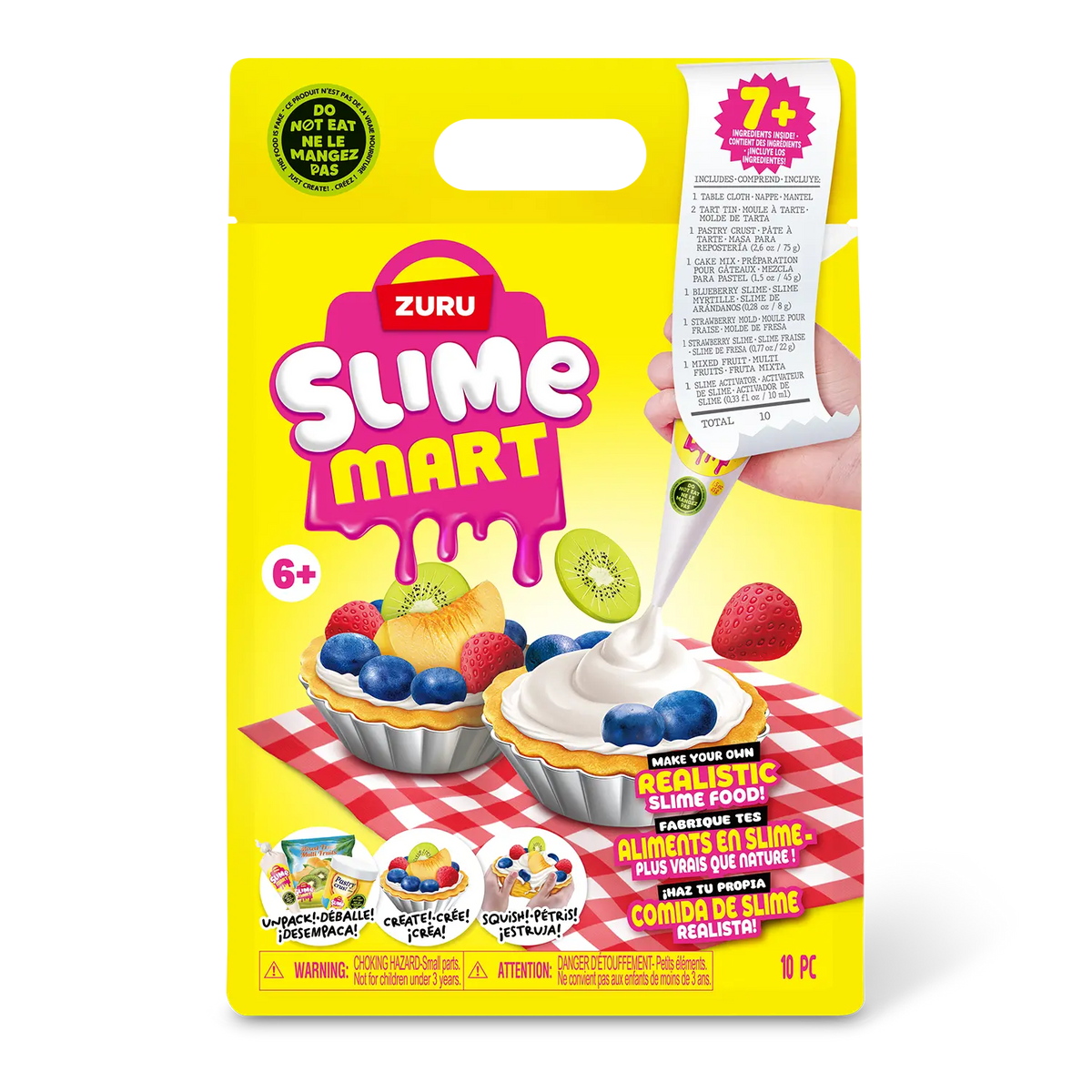 Slime Mart Small Shopping Bag – Fruit Tart (Series 1)