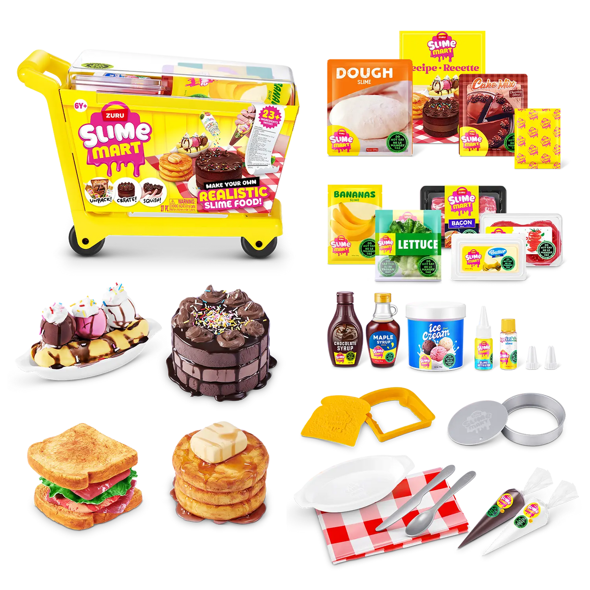 Slime Mart Shopping Cart – Shopping Cart Playset (Series 1)