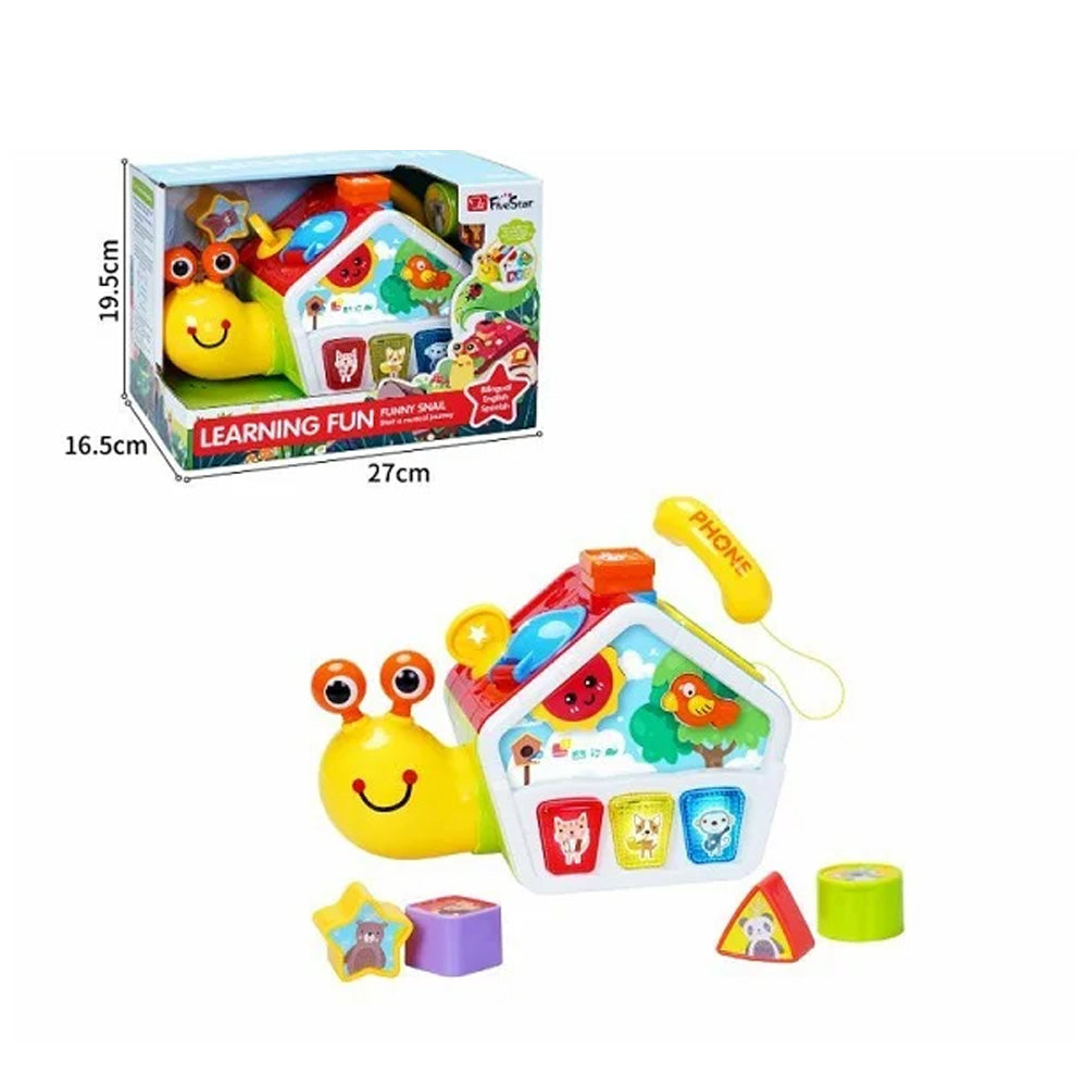 FIVE STAR FUNNY SNAIL 3YRS+ - Kiddy Zone