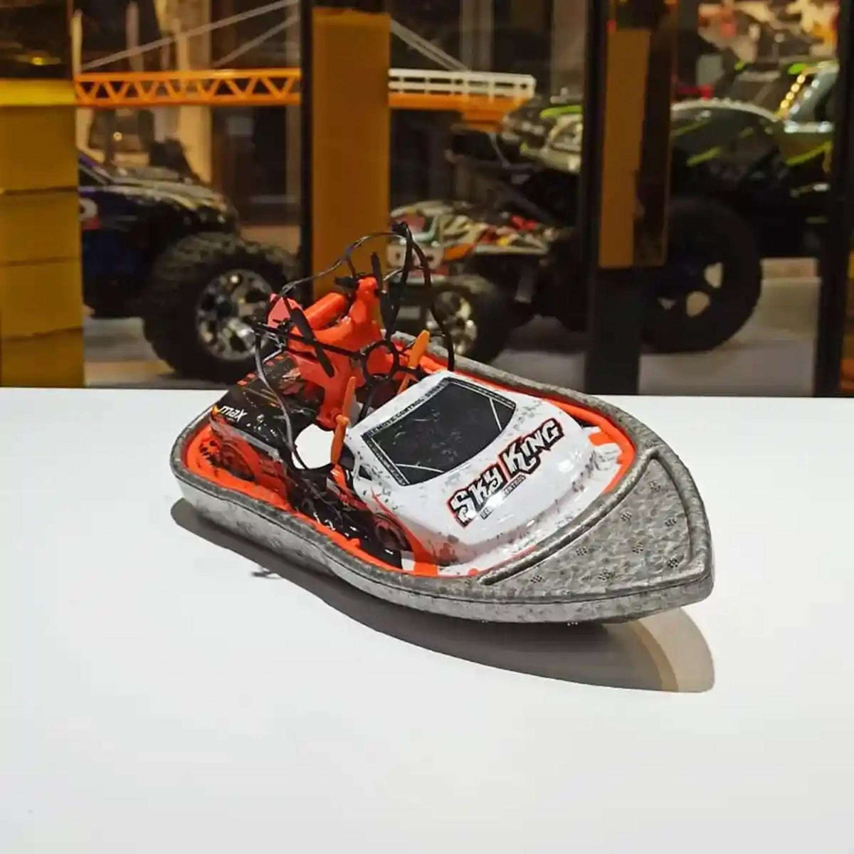 3 IN 1 R/C DRONE BOAT 14 YRS+