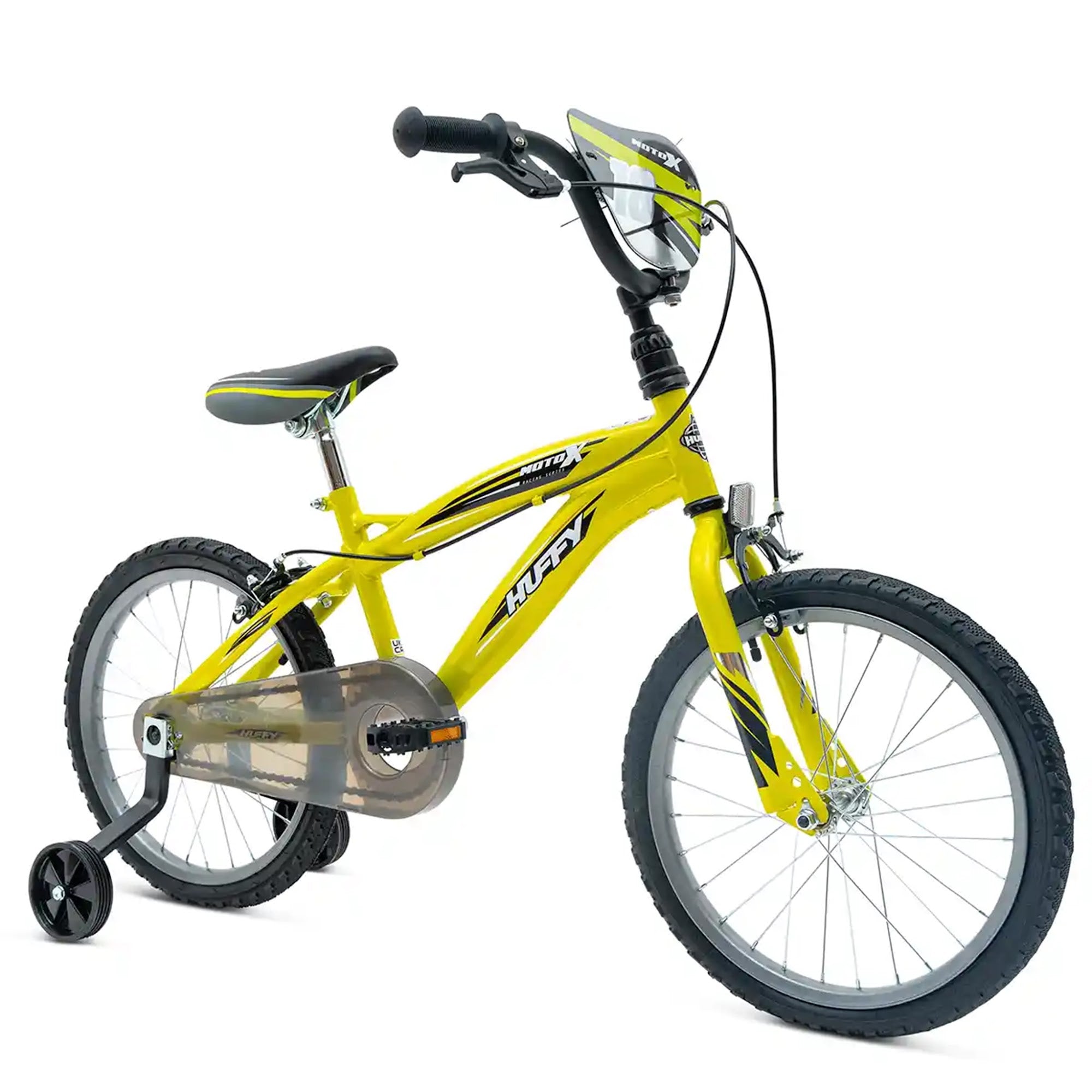 Huffy MOTO X; 18" B BIKE YELLOW 6-8YRS - Kiddy Zone