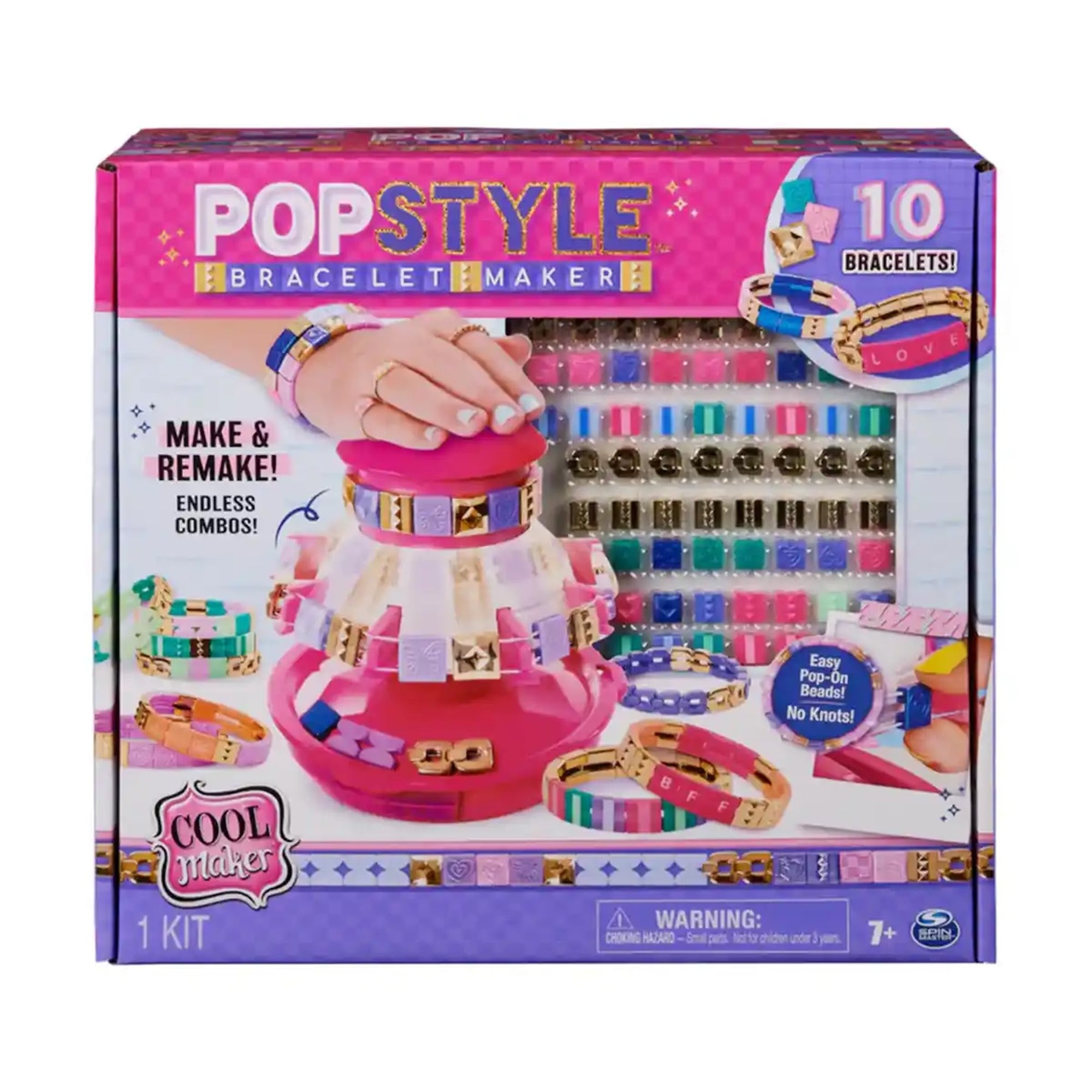 Cool Maker PopStyle Tile Bracelet Maker - Kiddy Zone