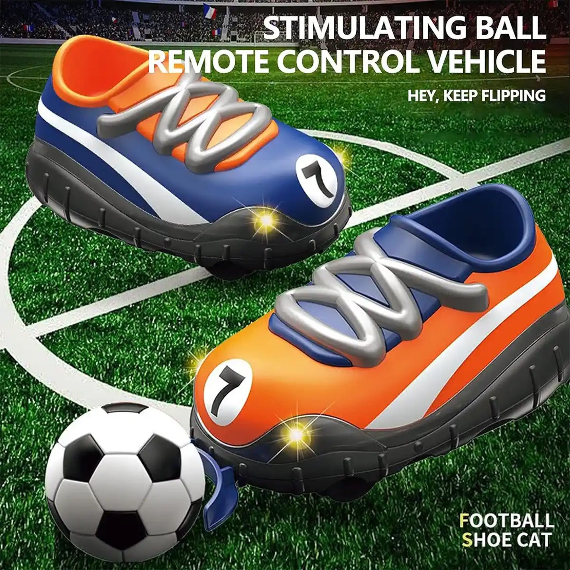 R/C FOOTBALL SHOE 2PCS 3YRS+