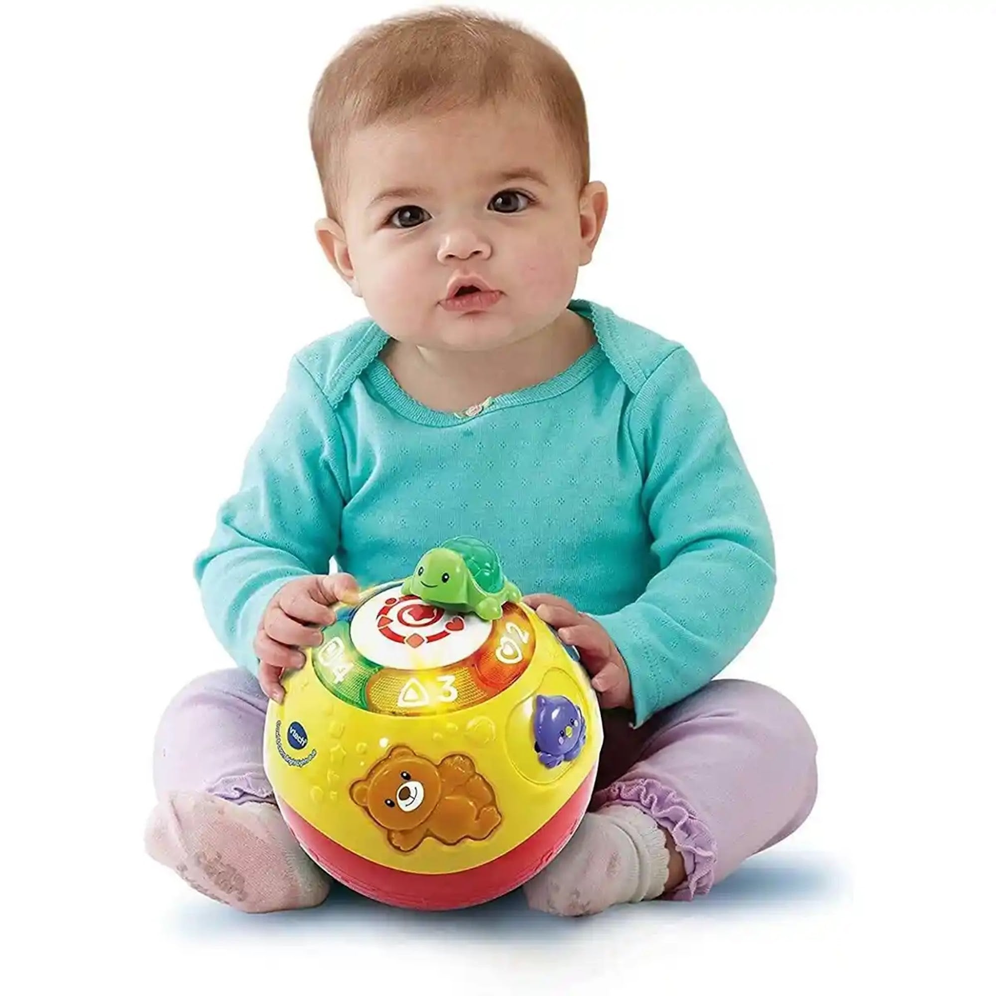 CRAWL & LEARN BRIGHT LIGHTS BALL ^TM (VTUK)(184903) - Kiddy Zone