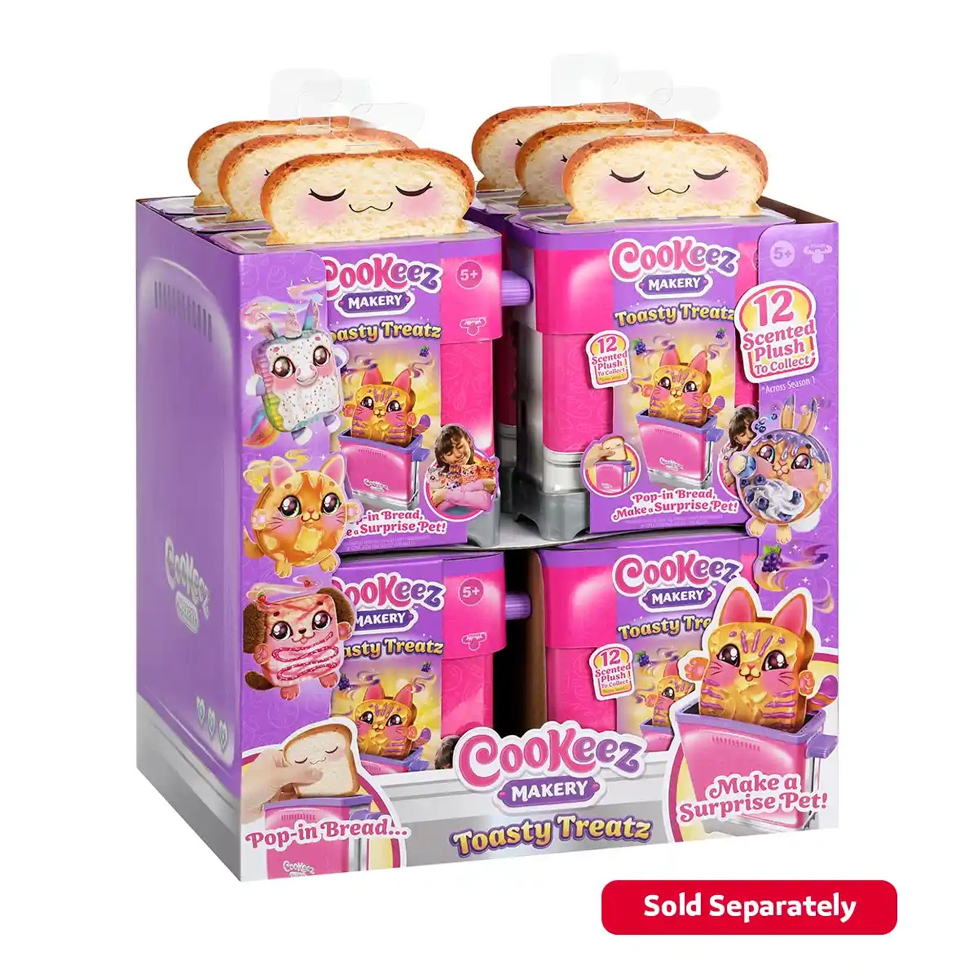 COOKEEZ MAKERY TOASTY TREATZ CDU12 WOC - Kiddy Zone