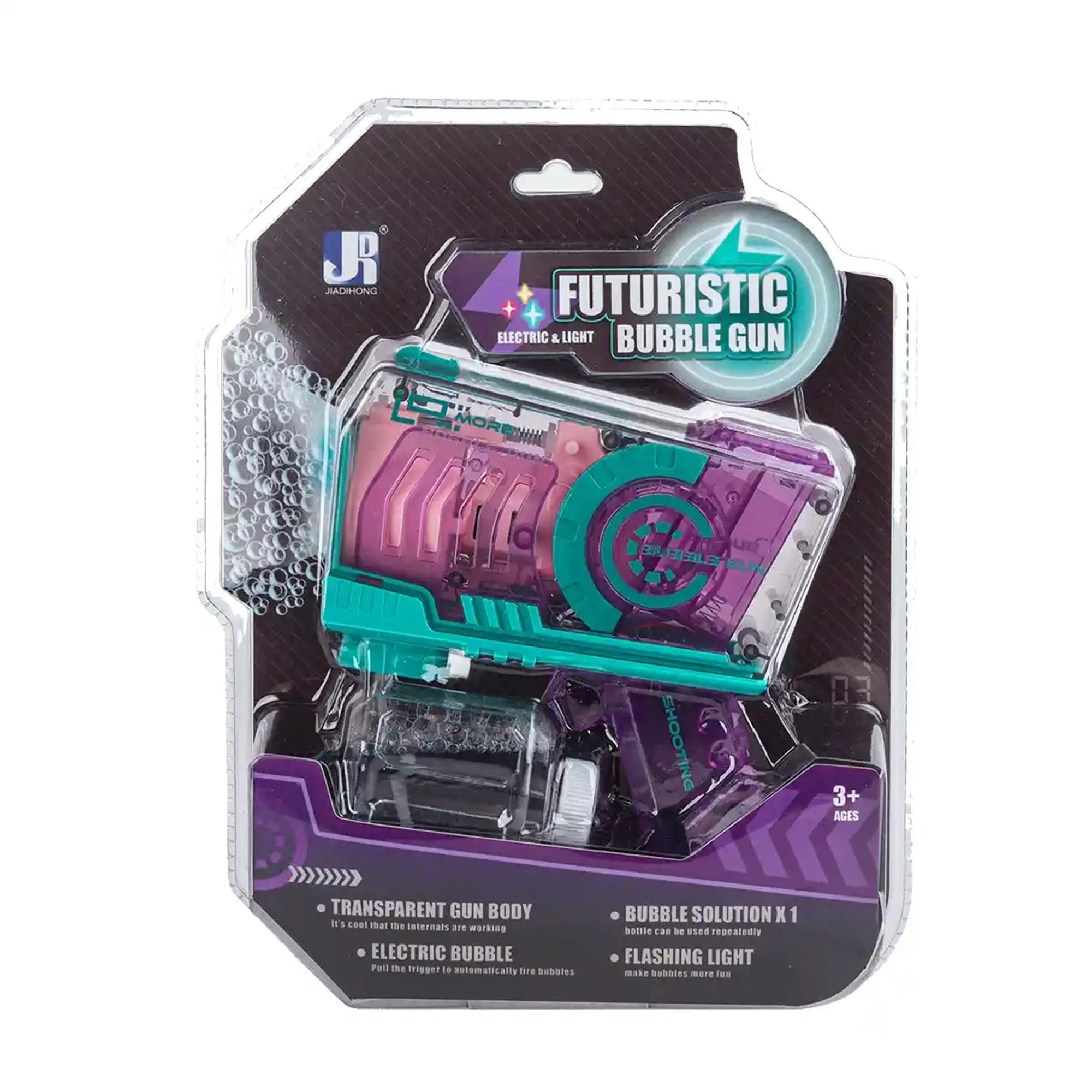 TRANSPARENT FASHION BUBBLE MACHINE 3YRS+ - Kiddy Zone