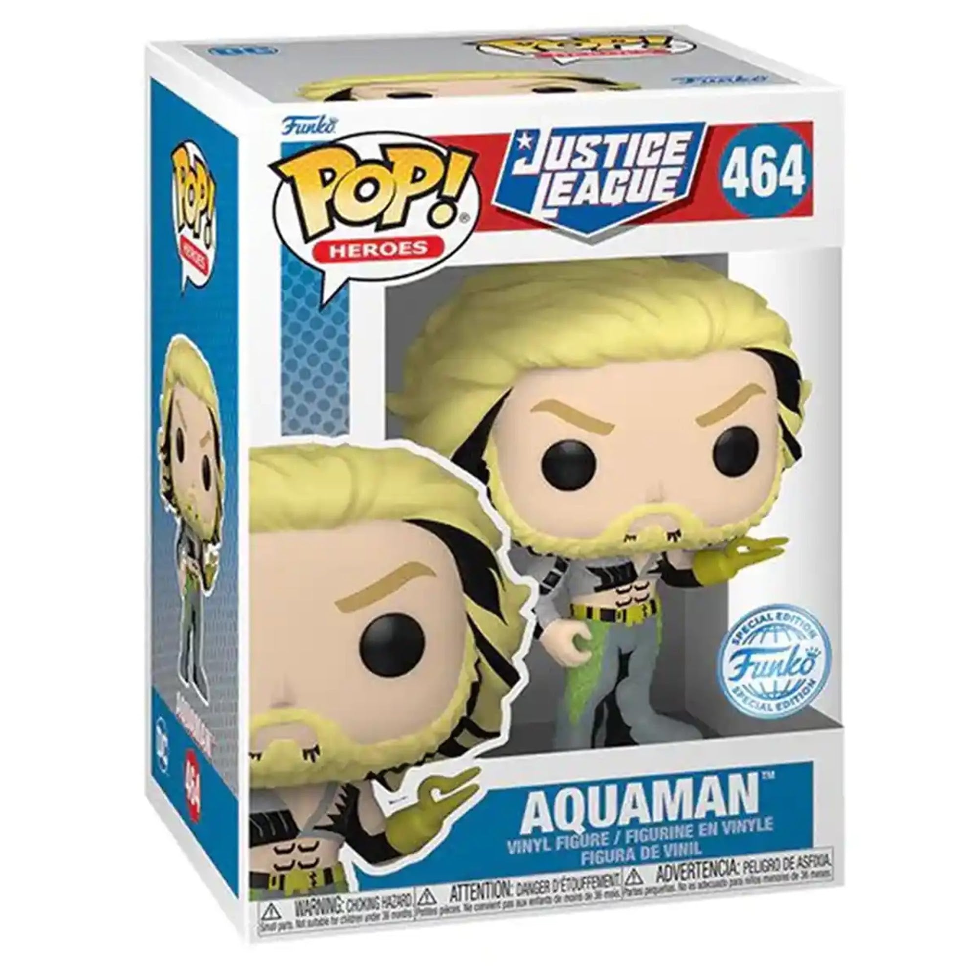 Pop! Heroes: Justice League Comic - Aquaman (Exc)