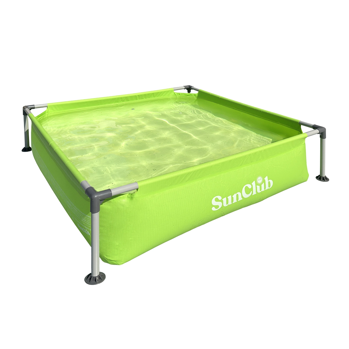 Kids Frame Pool(Green)-122cmX122cmX33cm