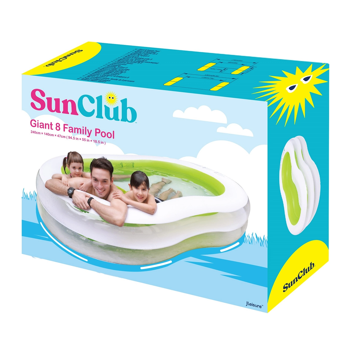 Green Figure-8 Pool