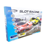 JJ  SLOT RACING TRACK 1:43 SCALE & 440cm PERIMETER 6YRS+ - Kiddy Zone